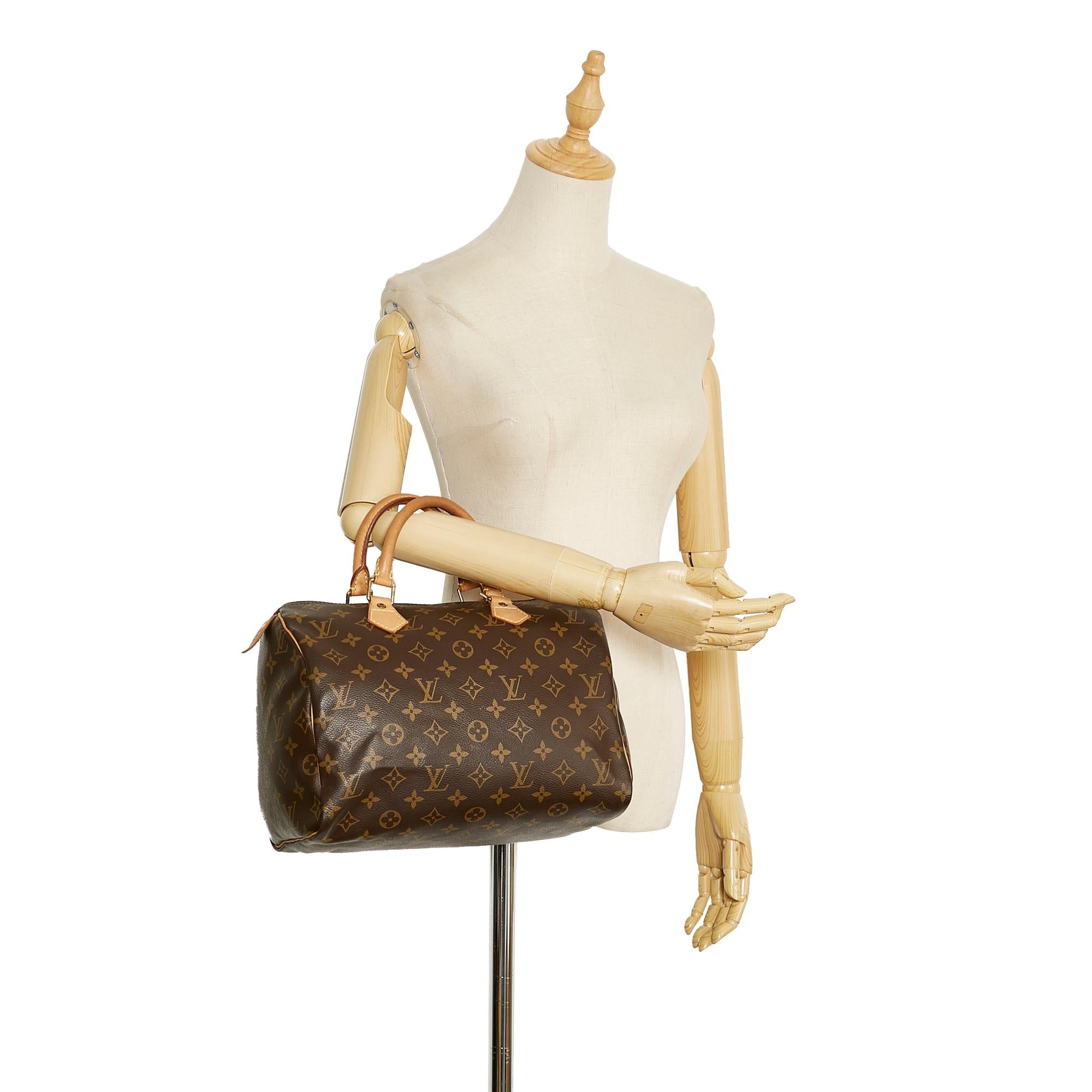 Louis Vuitton Monogram Speedy 25 (SHG-vRBoBp)