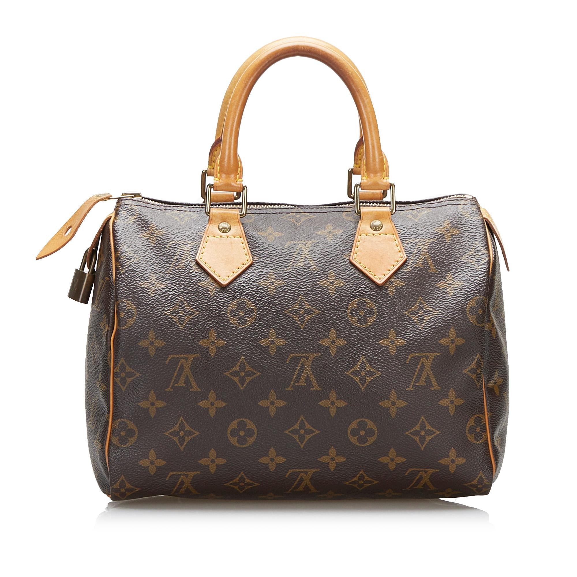Louis Vuitton Monogram Speedy 25 (SHG-mOMCtk)