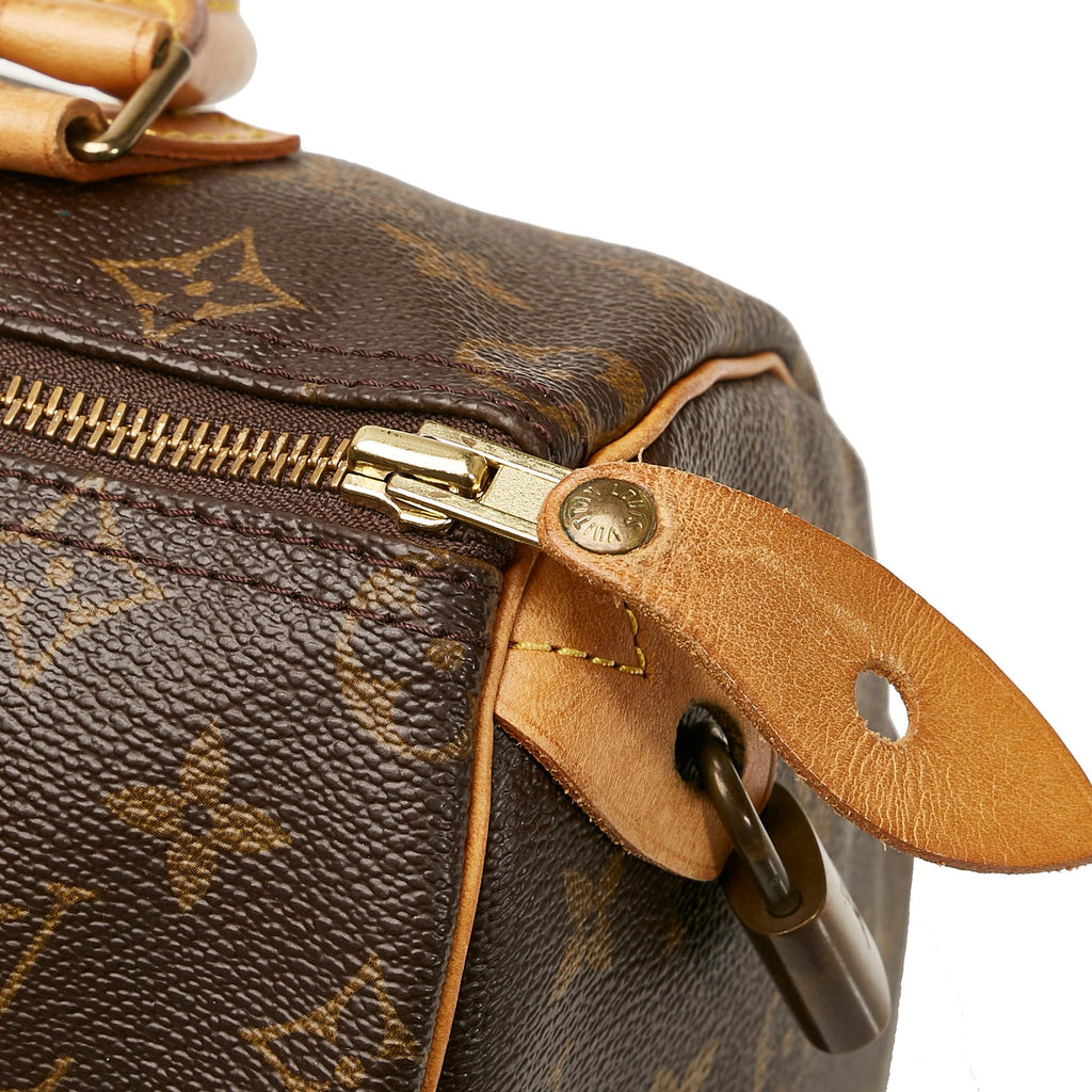 Louis Vuitton Monogram Speedy 25 (SHG-mOMCtk)