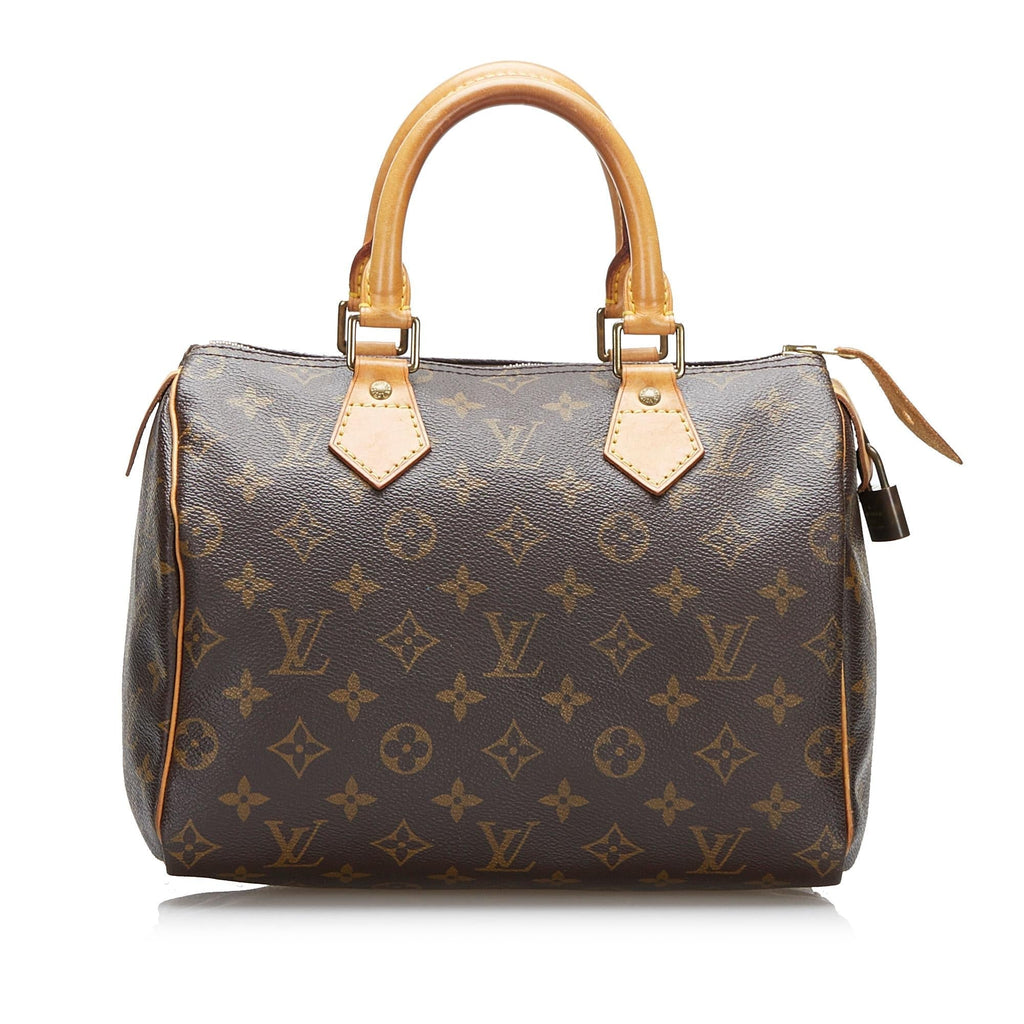 Louis Vuitton Monogram Speedy 25 (SHG-mOMCtk)