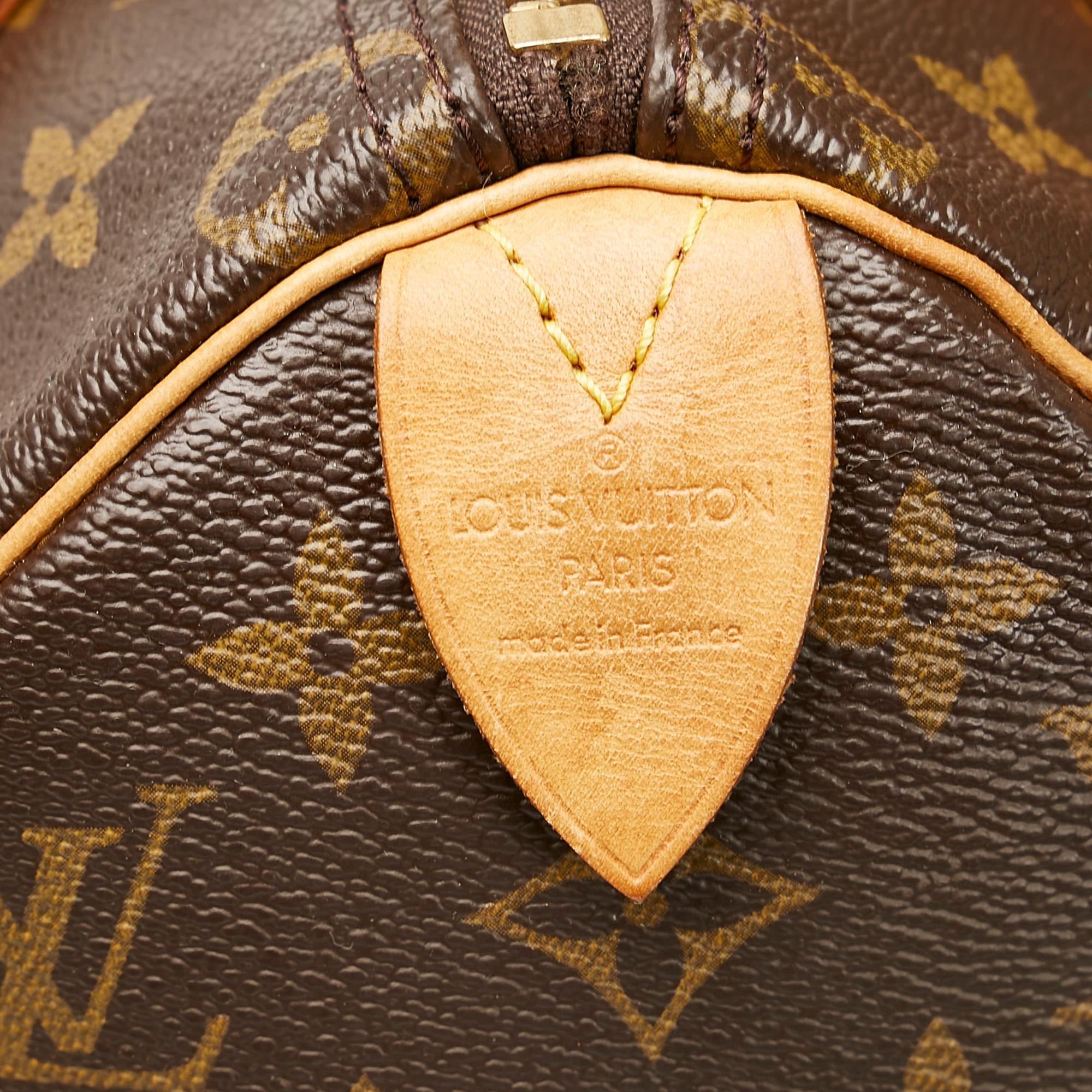 Louis Vuitton Monogram Speedy 25 (SHG-mOMCtk)