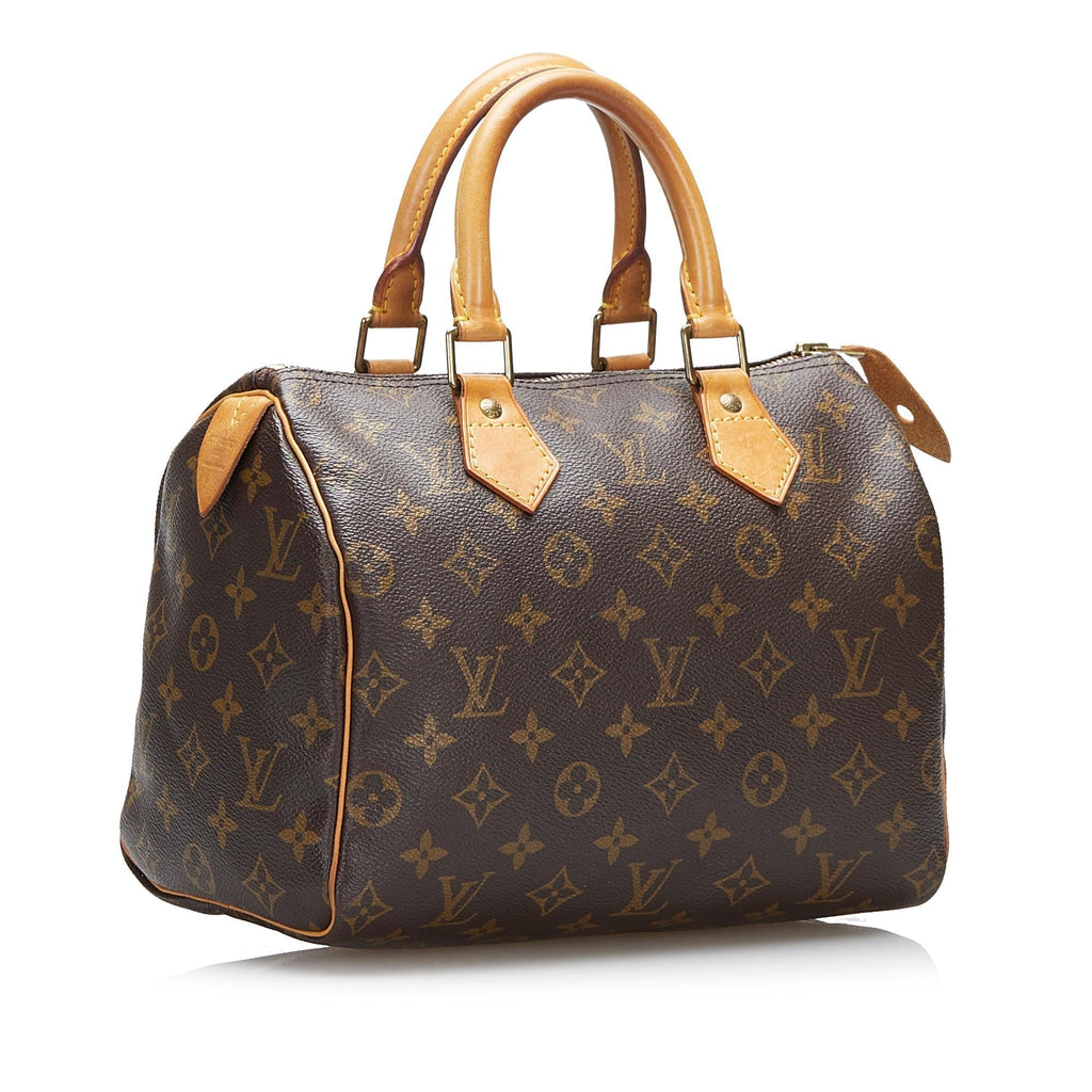 Louis Vuitton Monogram Speedy 25 (SHG-mOMCtk)