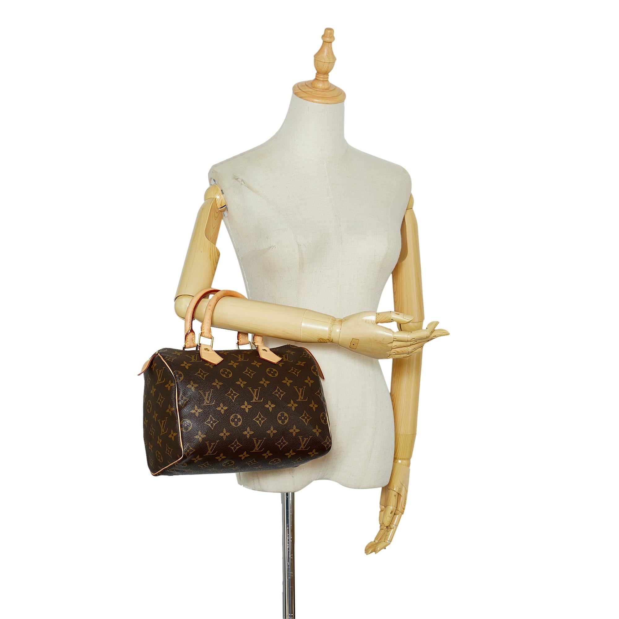 Louis Vuitton Monogram Speedy 25 (SHG-VBqvSM)
