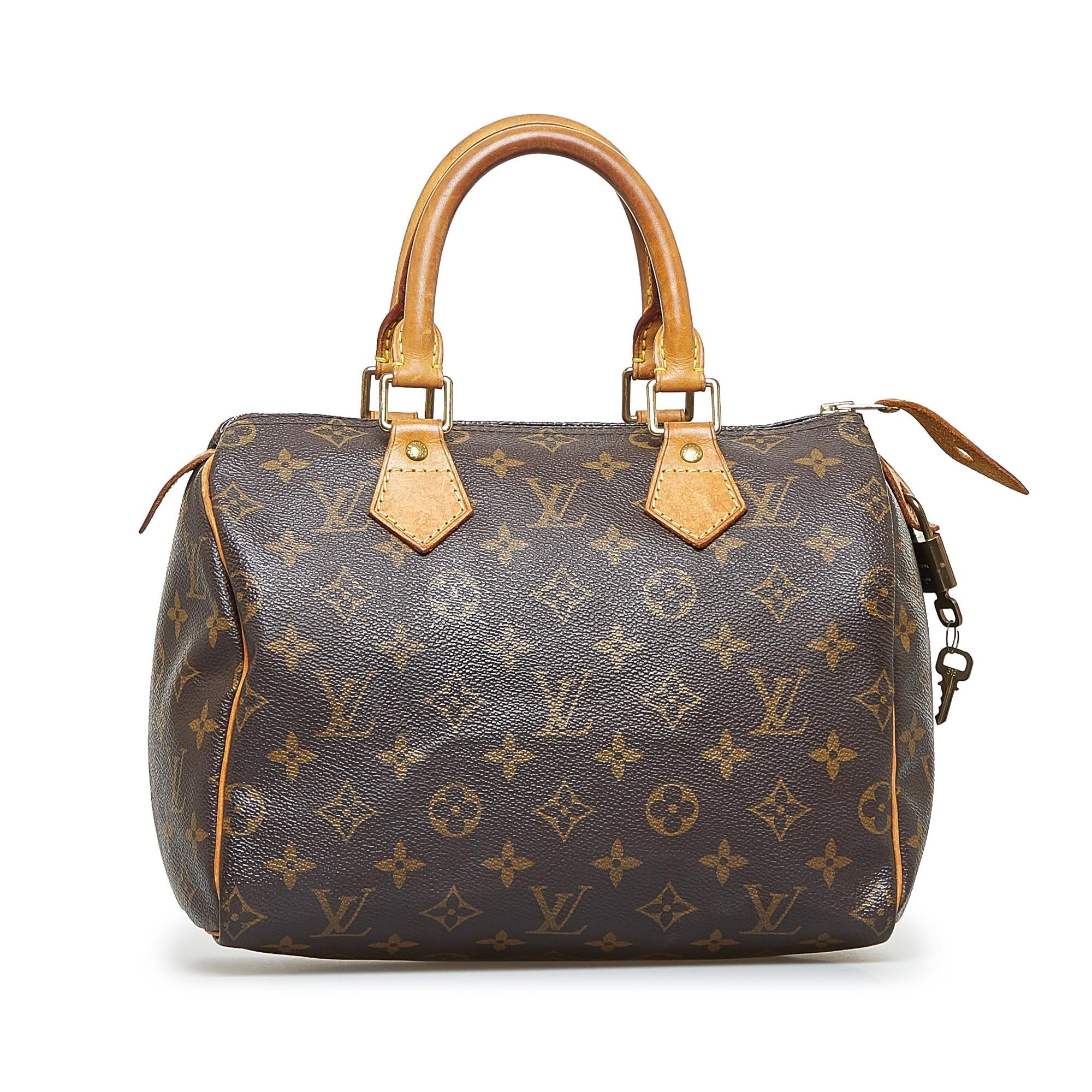 Louis Vuitton Monogram Speedy 25 (SHG-rUn5Vs)