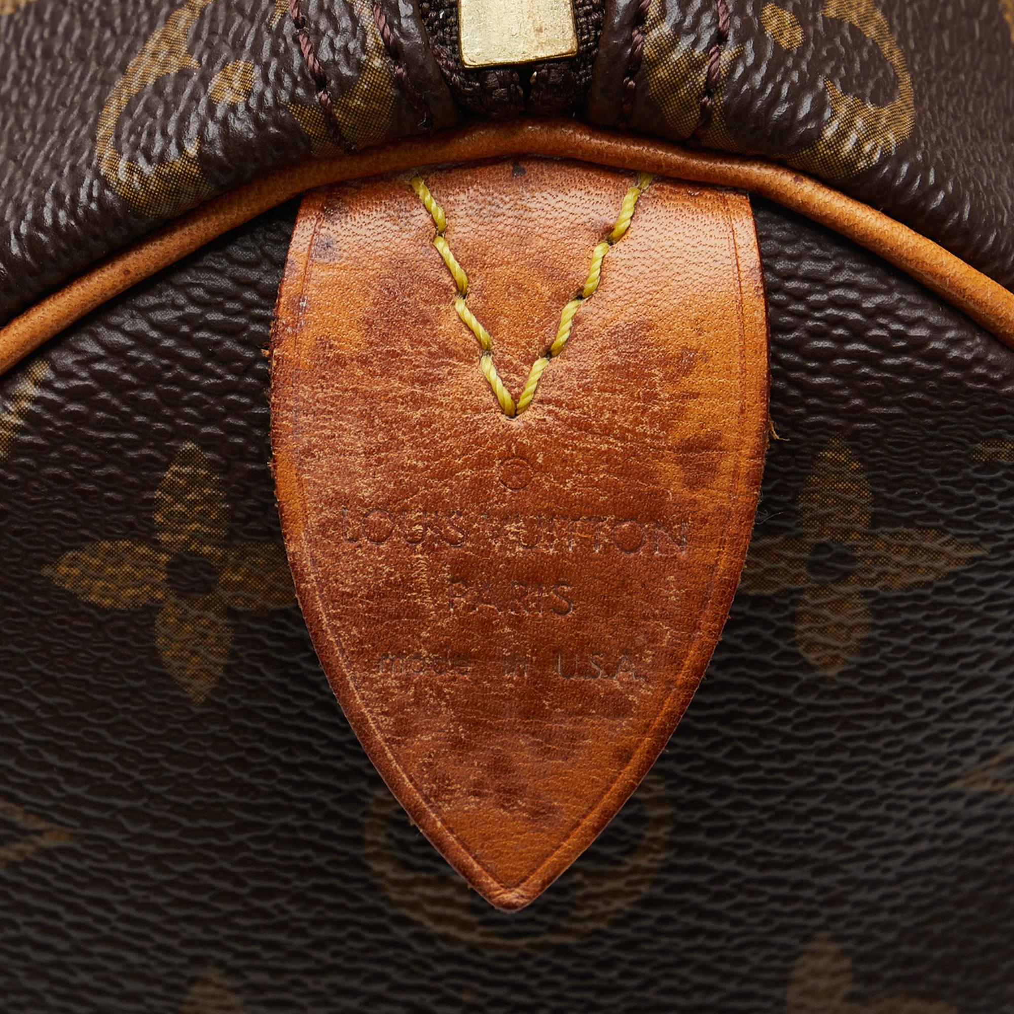 Louis Vuitton Monogram Speedy 25 (SHG-mog7pc)