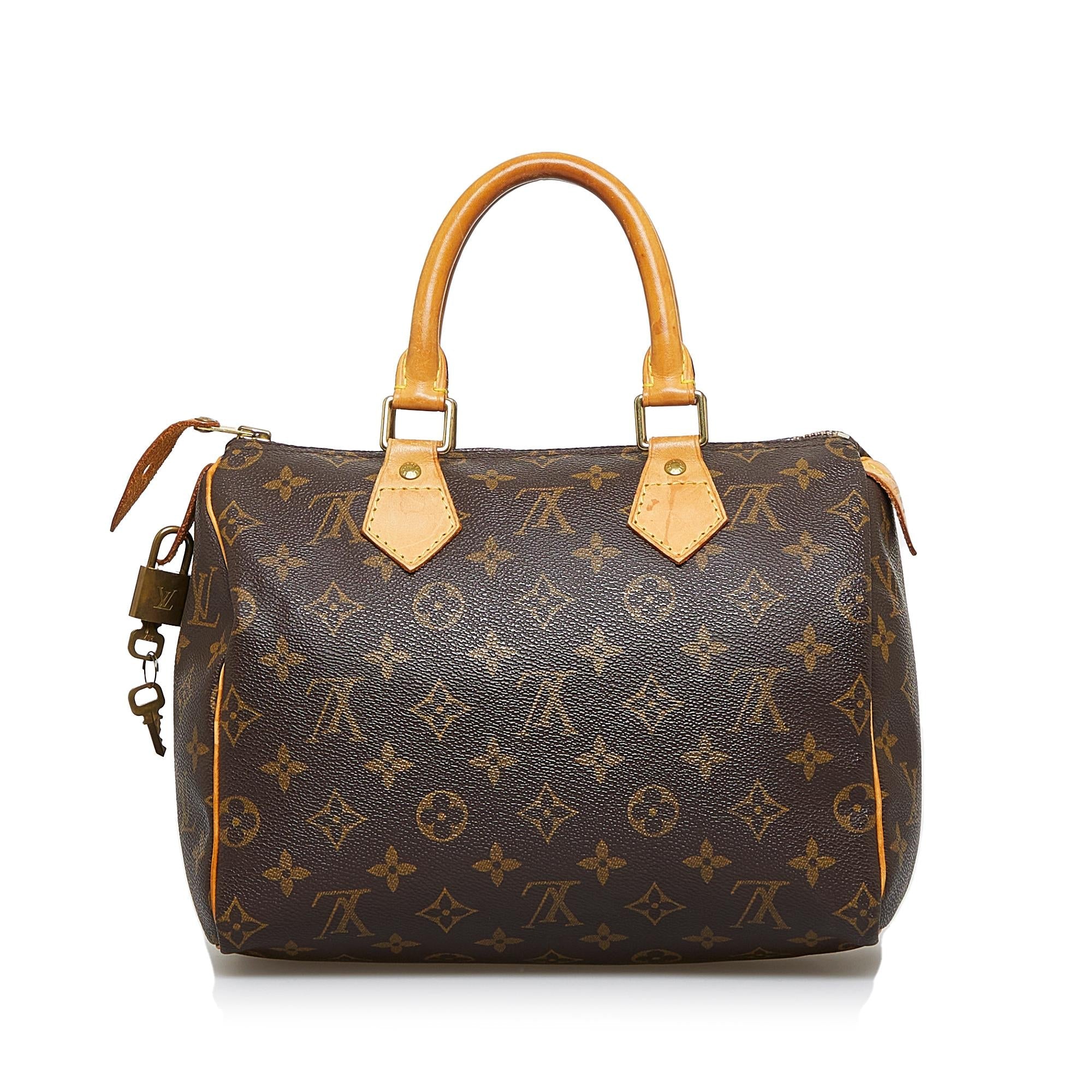 Louis Vuitton Monogram Speedy 25 (SHG-laBbmQ)
