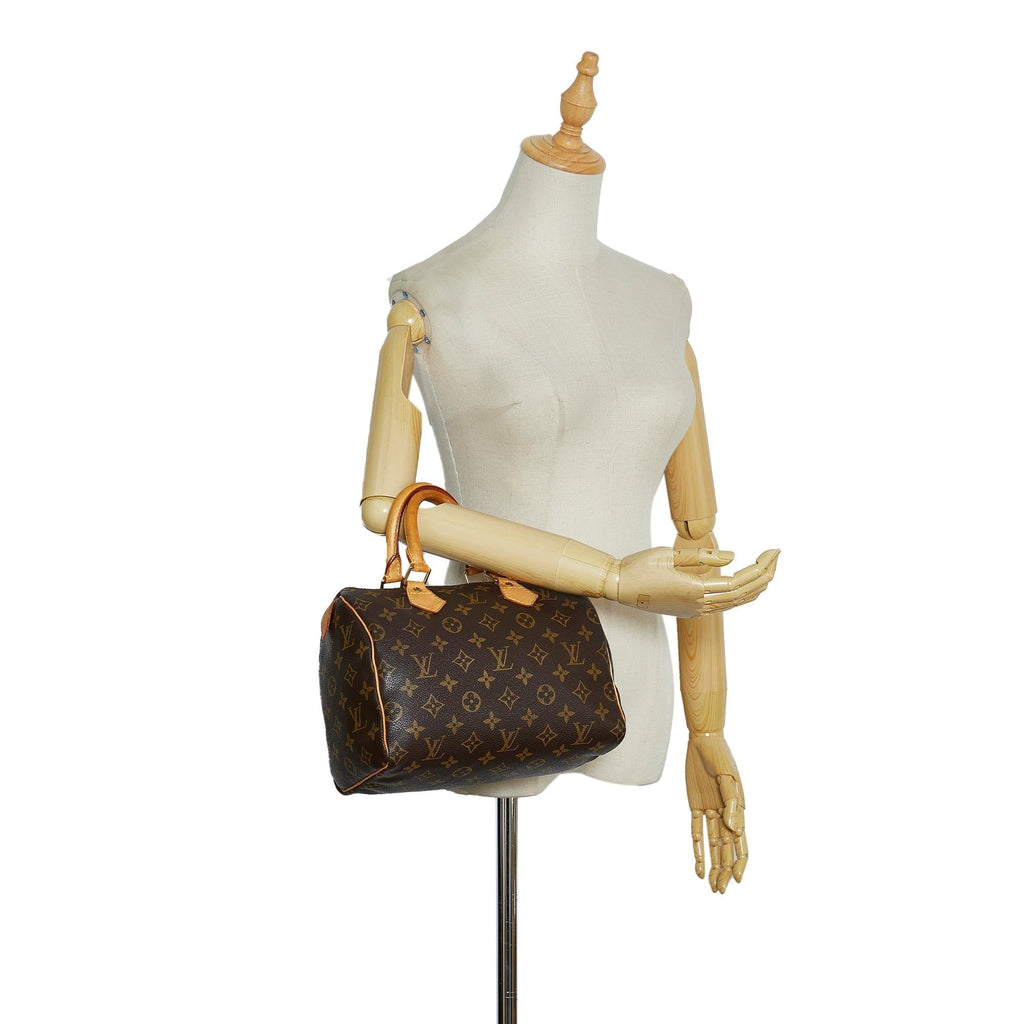 Louis Vuitton Monogram Speedy 25 (SHG-laBbmQ)