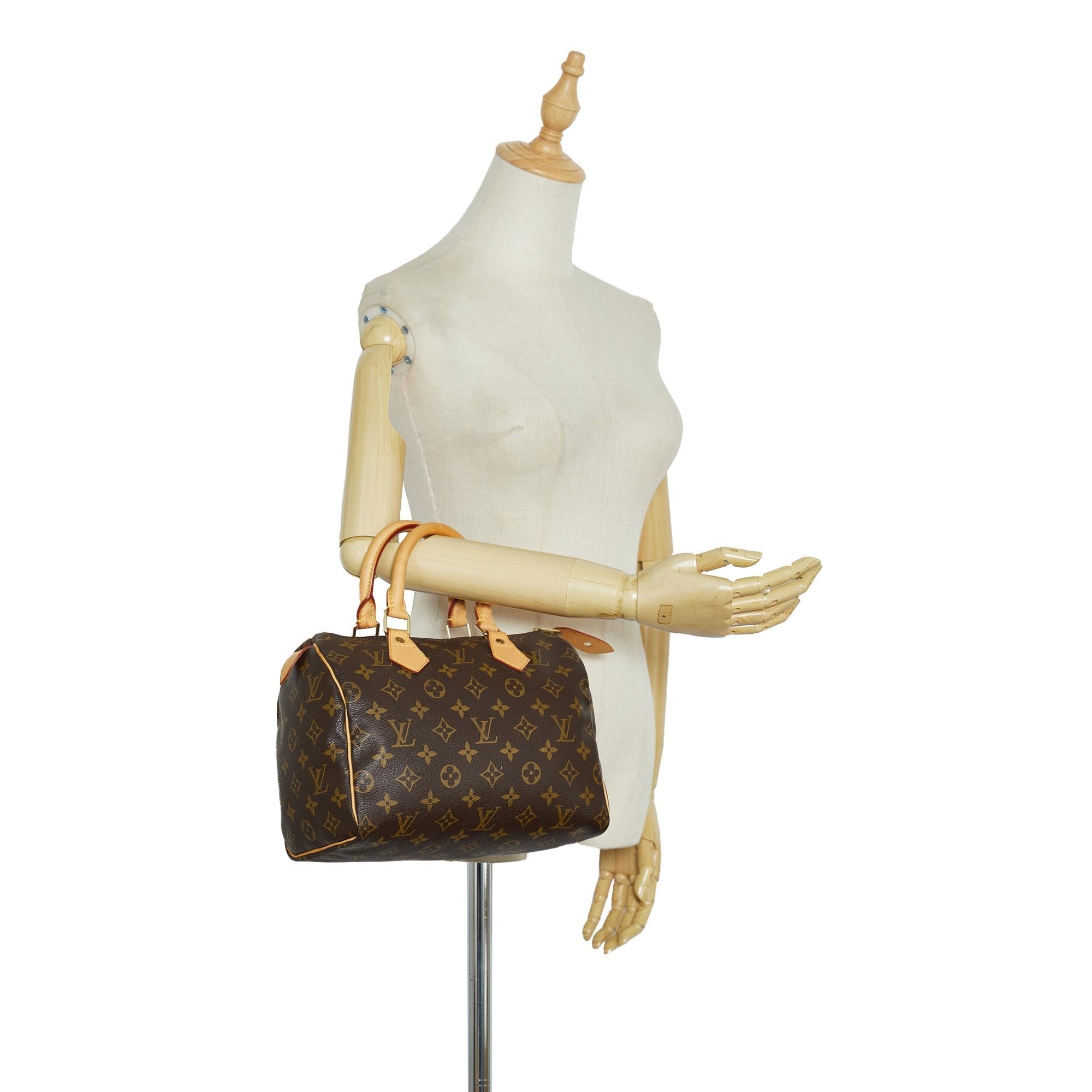 Louis Vuitton Monogram Speedy 25 (SHG-1dP7jW)