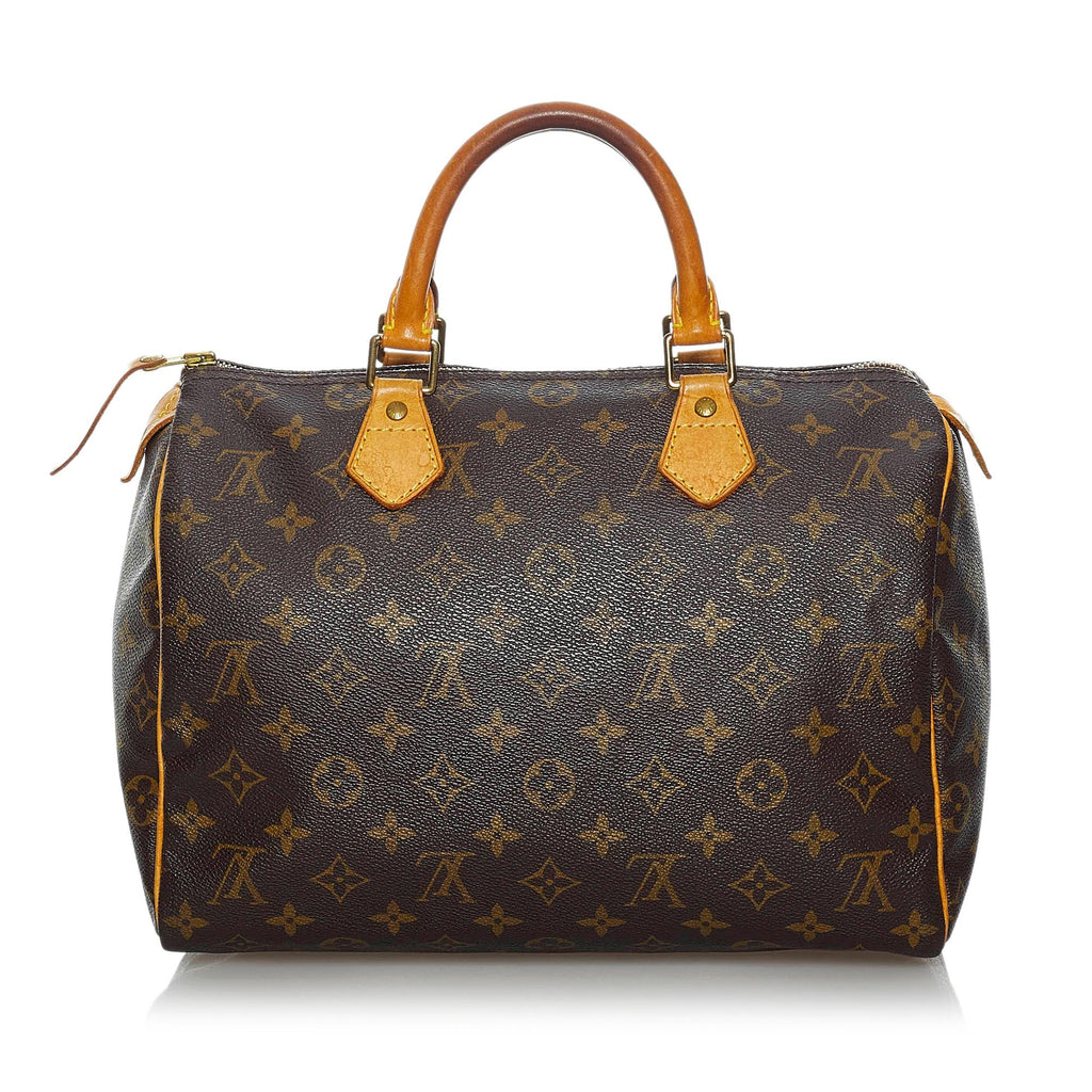 Louis Vuitton Monogram Speedy 30 (SHG-33930)