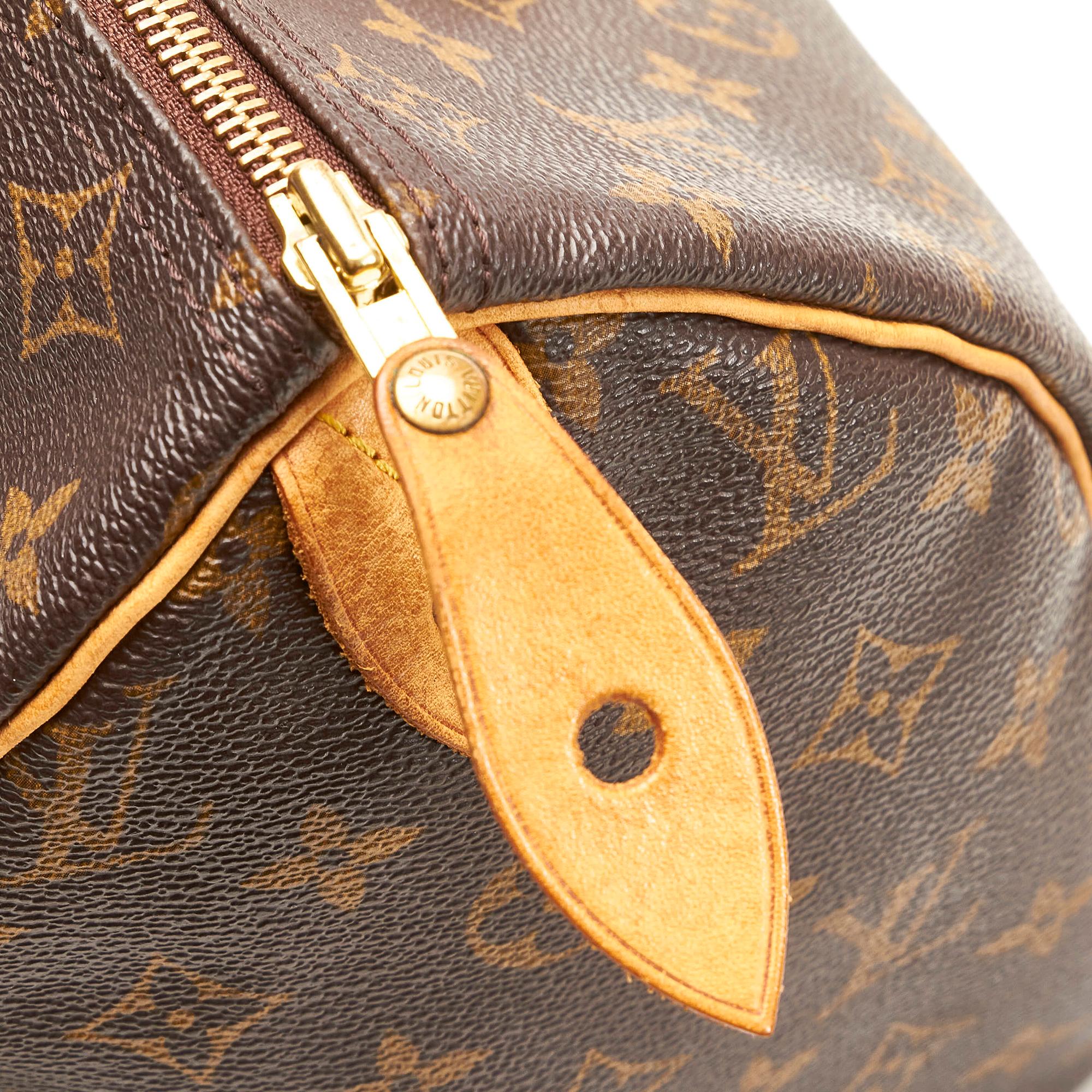 Louis Vuitton Monogram Speedy 30 (SHG-33930)