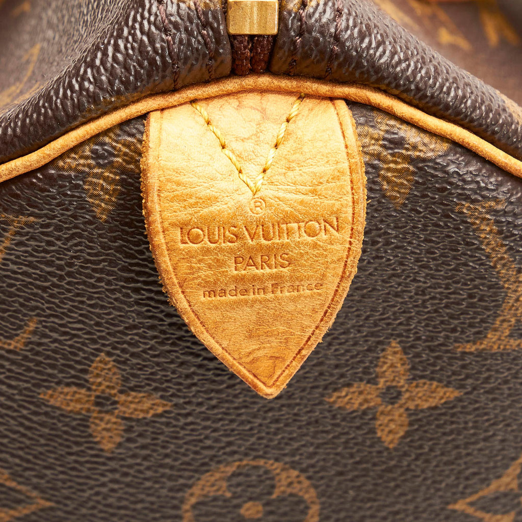 Louis Vuitton Monogram Speedy 30 (SHG-33930)