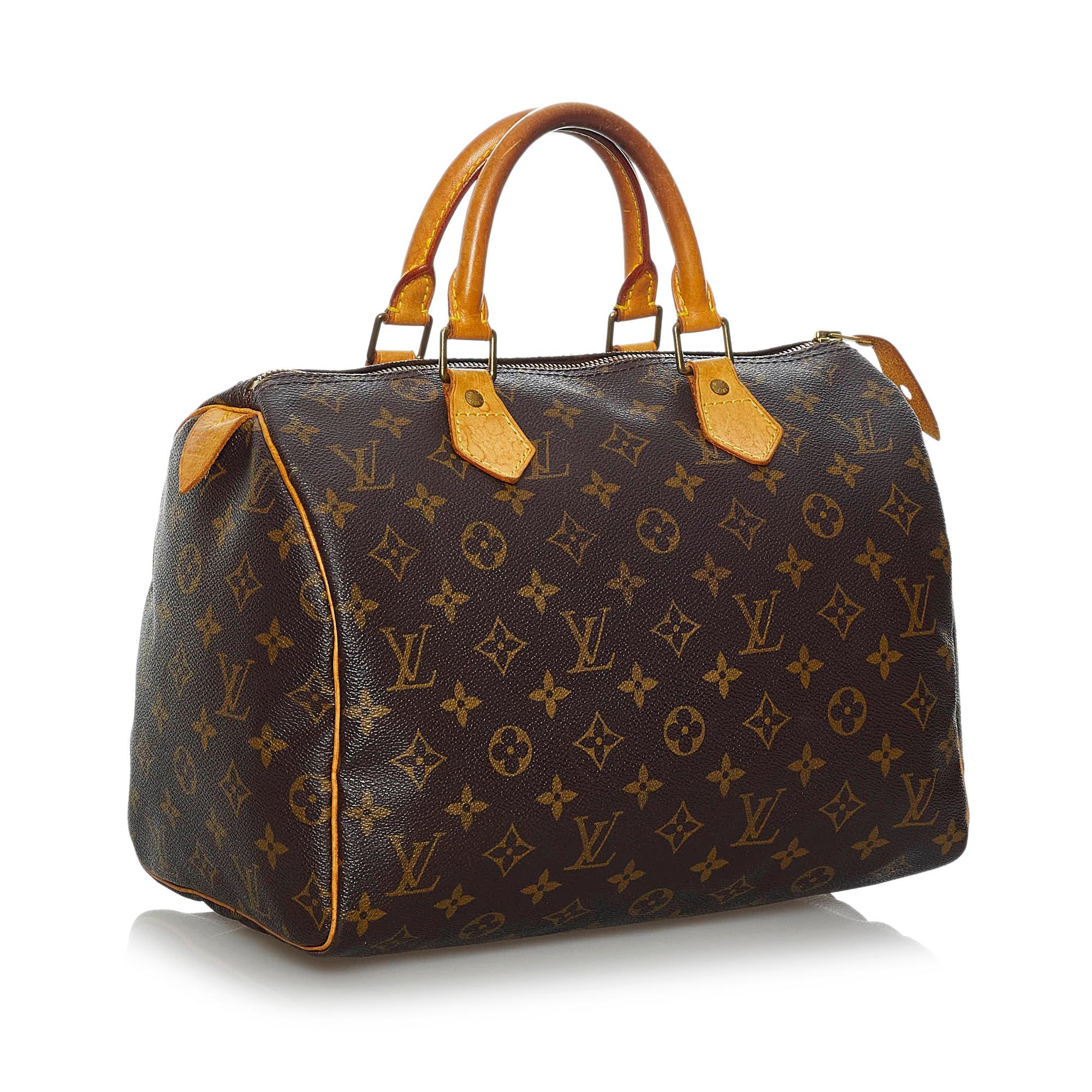 Louis Vuitton Monogram Speedy 30 (SHG-33930)