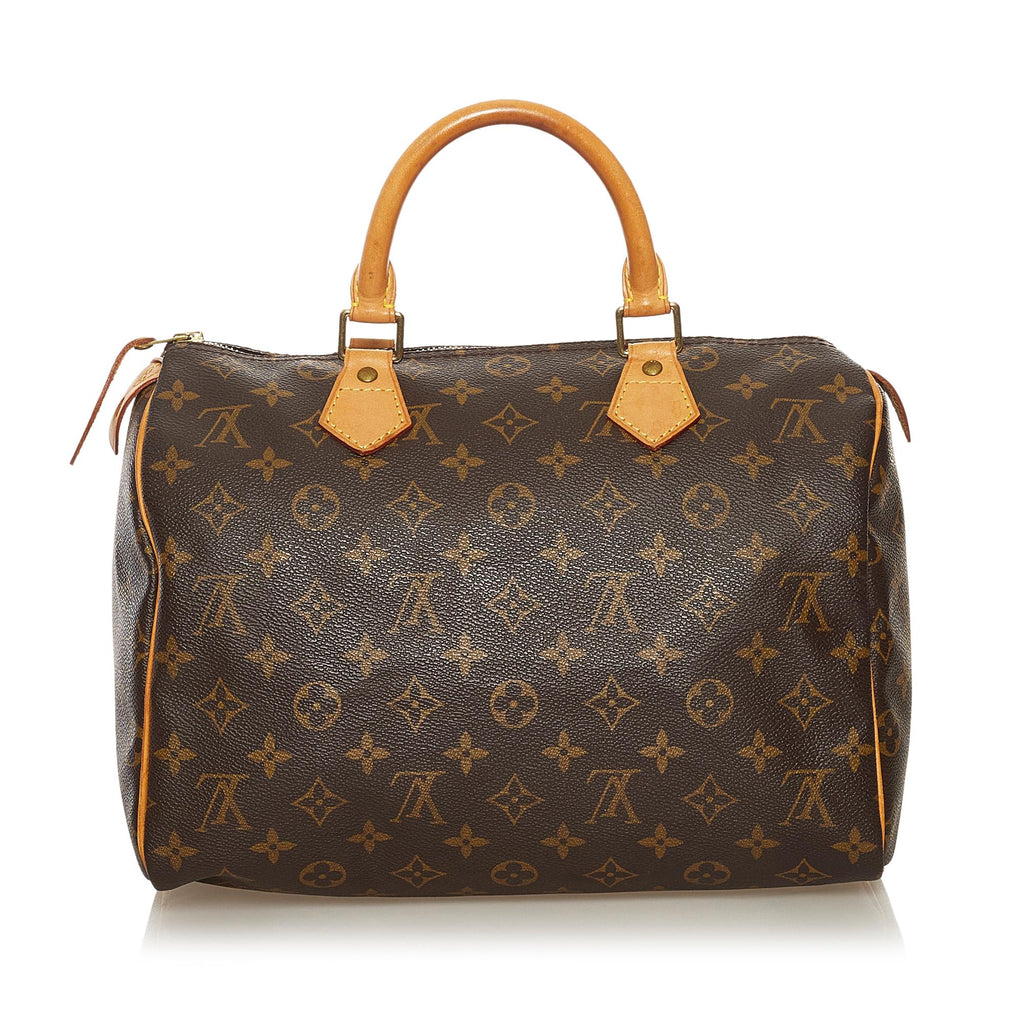 Louis Vuitton Monogram Speedy 30 (SHG-35050)
