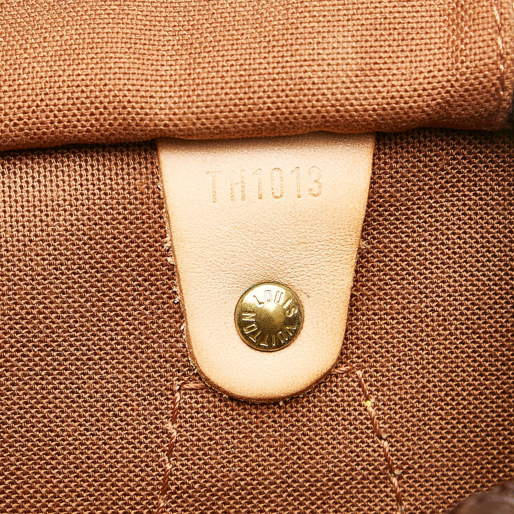 Louis Vuitton Monogram Speedy 30 (SHG-35050)