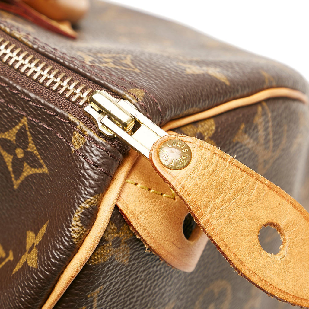 Louis Vuitton Monogram Speedy 30 (SHG-35050)