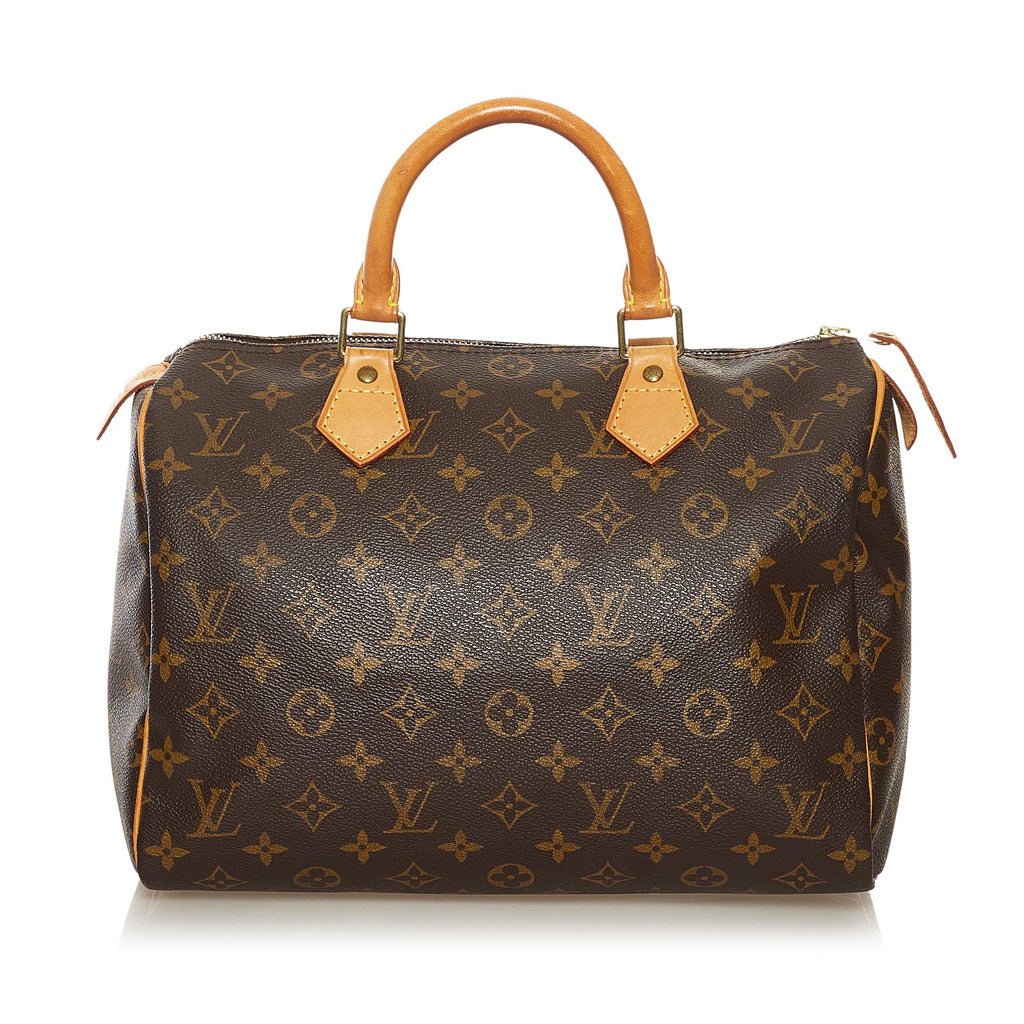 Louis Vuitton Monogram Speedy 30 (SHG-35050)