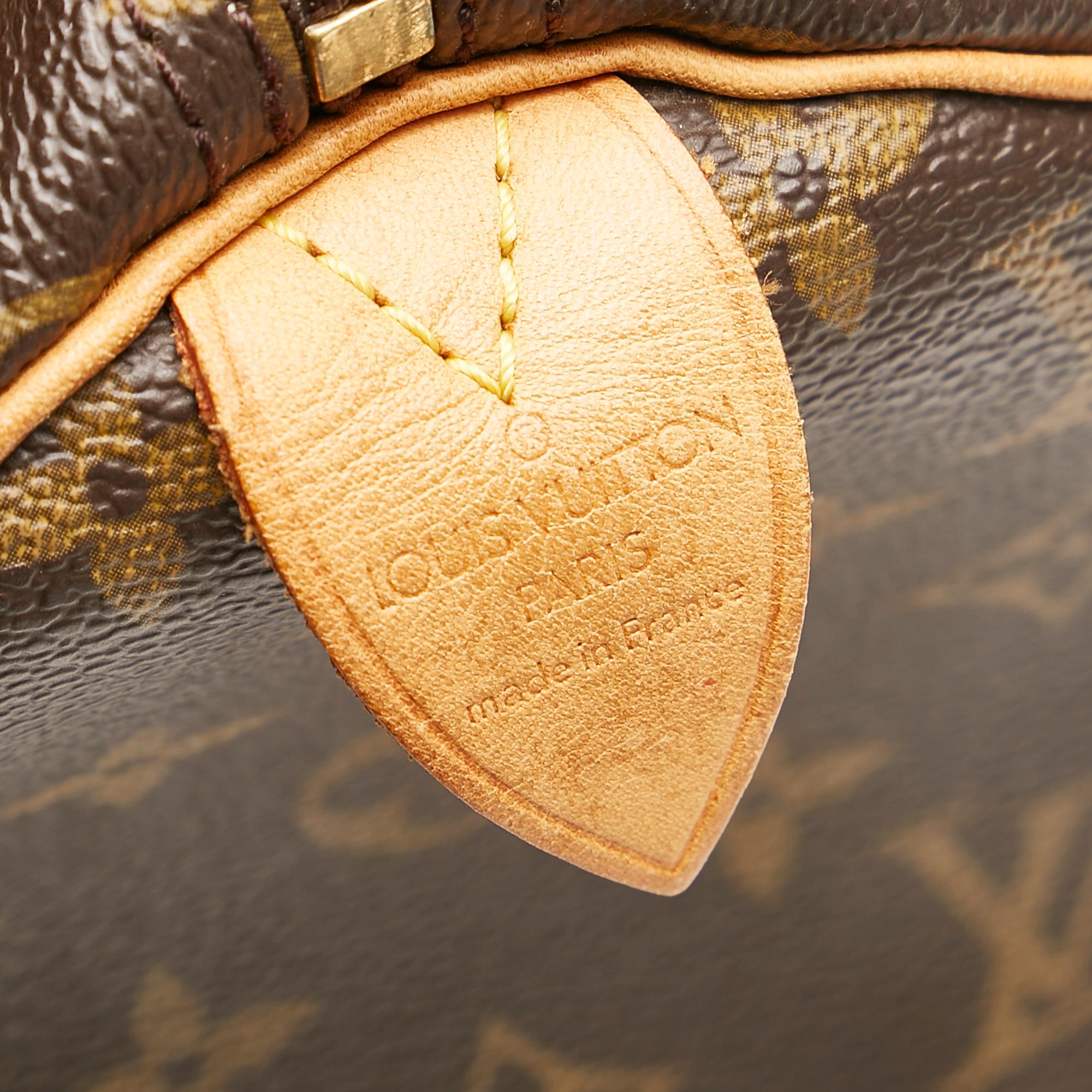 Louis Vuitton Monogram Speedy 30 (SHG-35050)