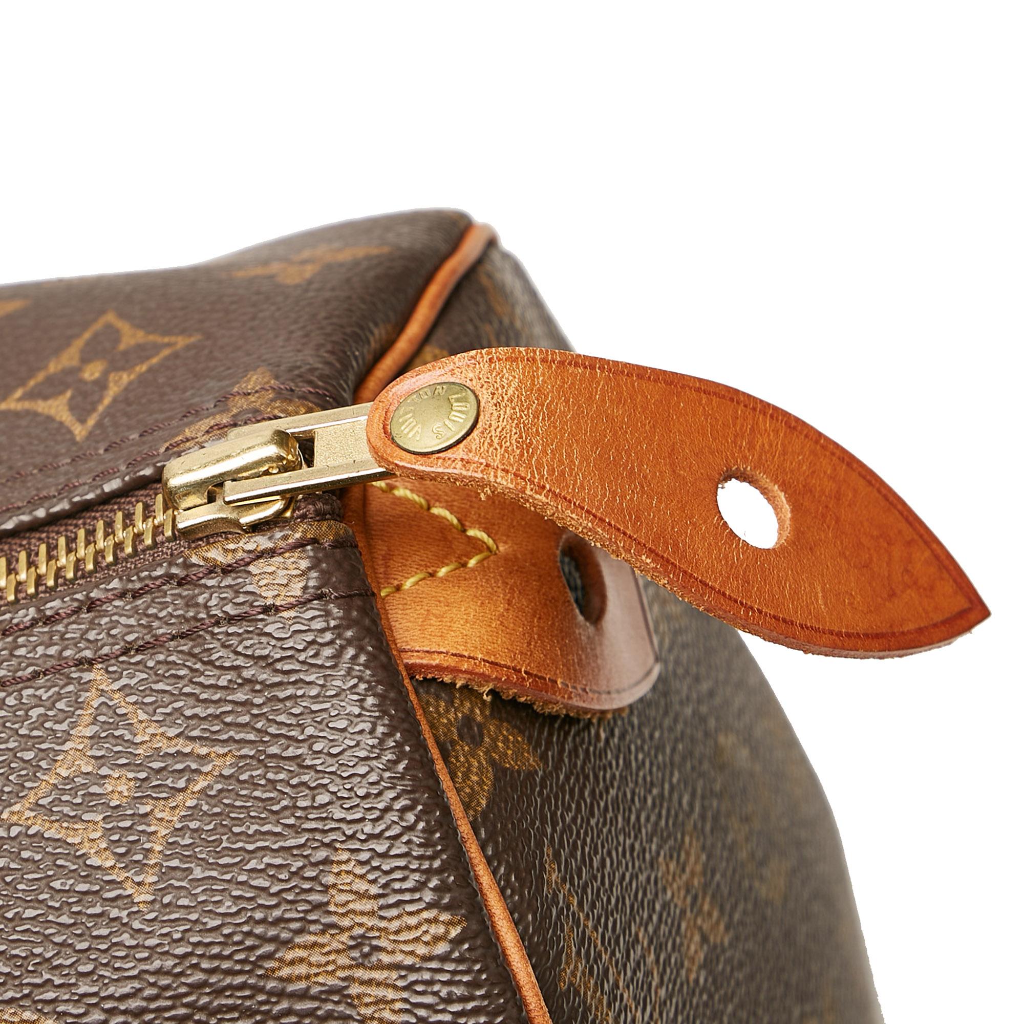 Louis Vuitton Monogram Speedy 30 (SHG-35094)