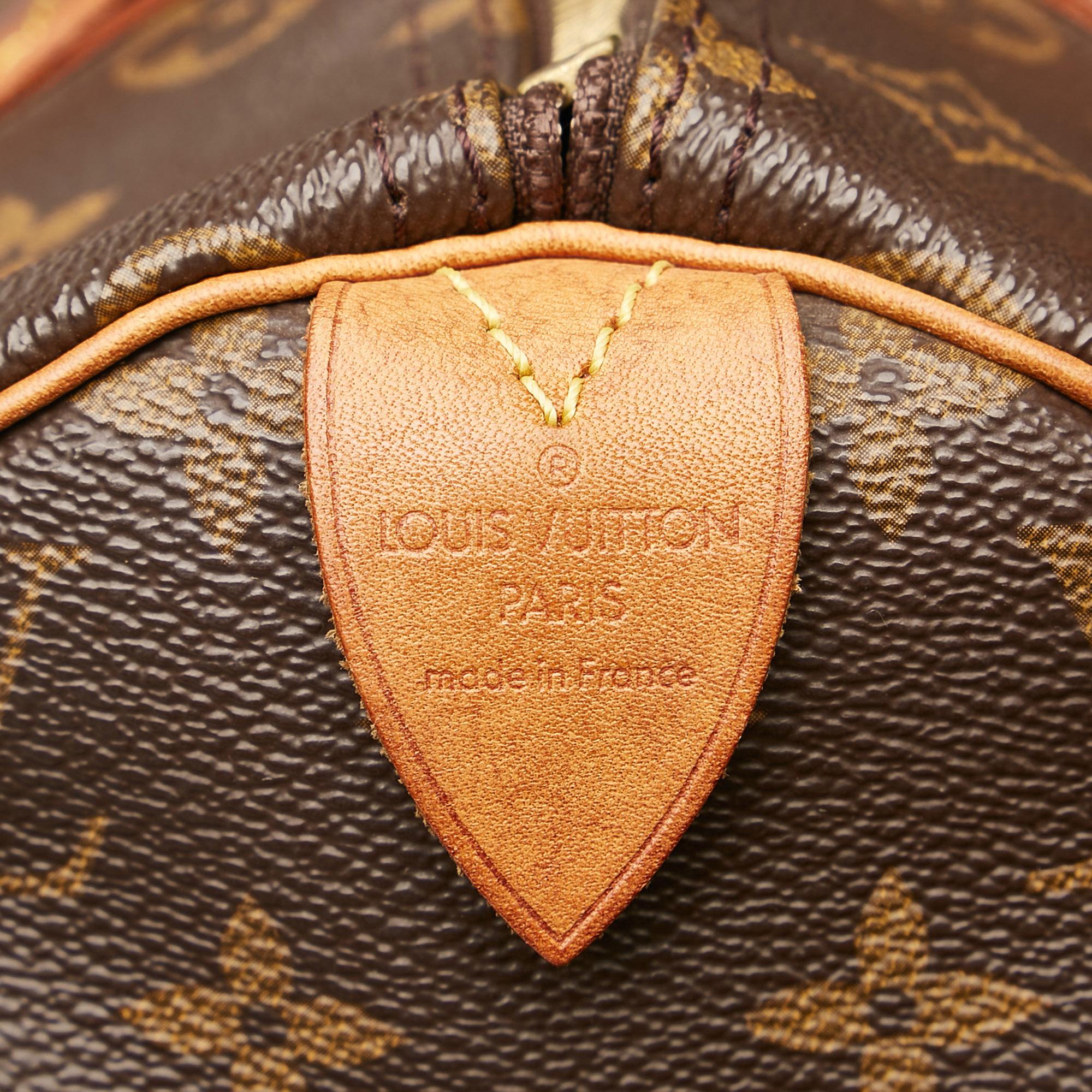 Louis Vuitton Monogram Speedy 30 (SHG-35094)