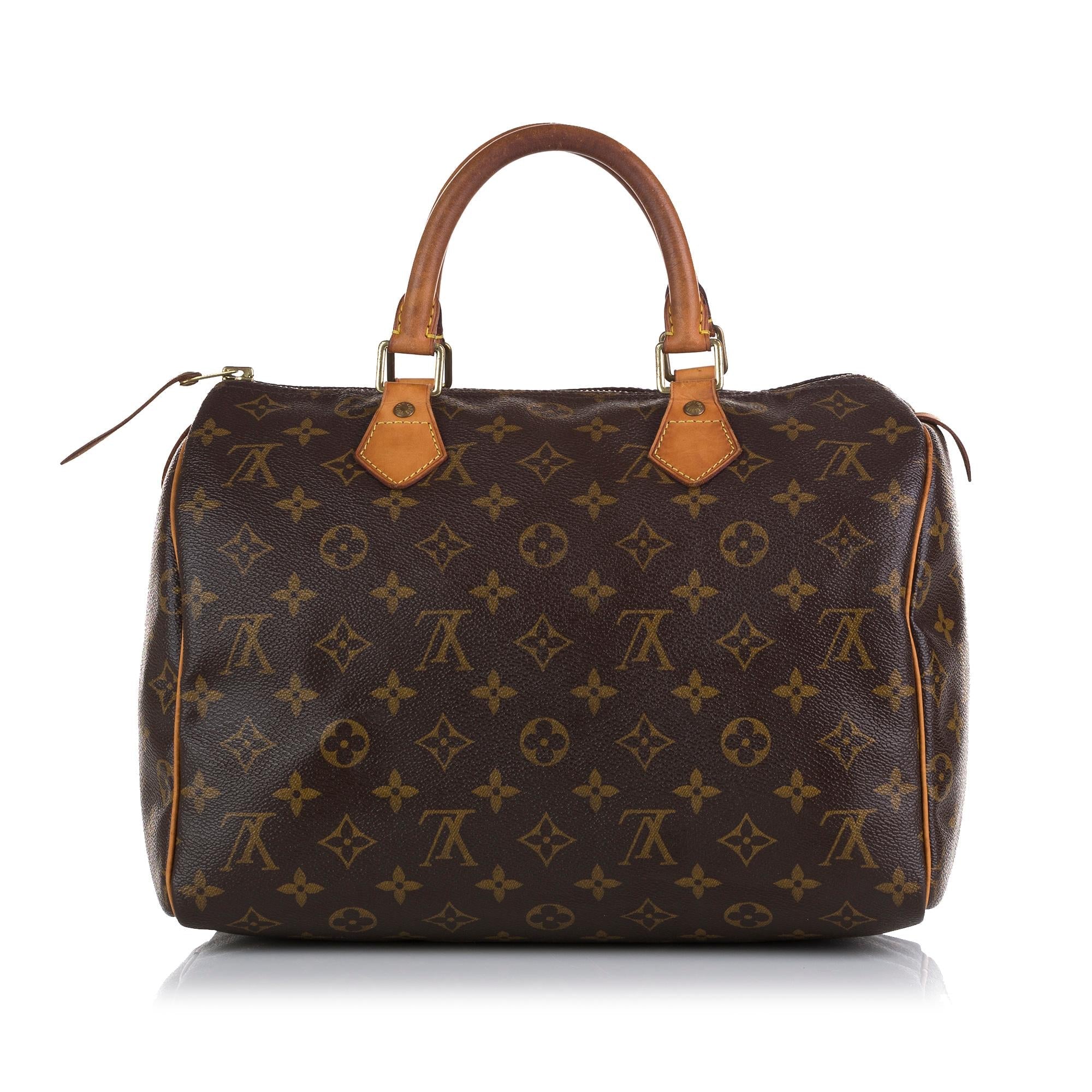 Louis Vuitton Monogram Speedy 30 (SHG-35869)