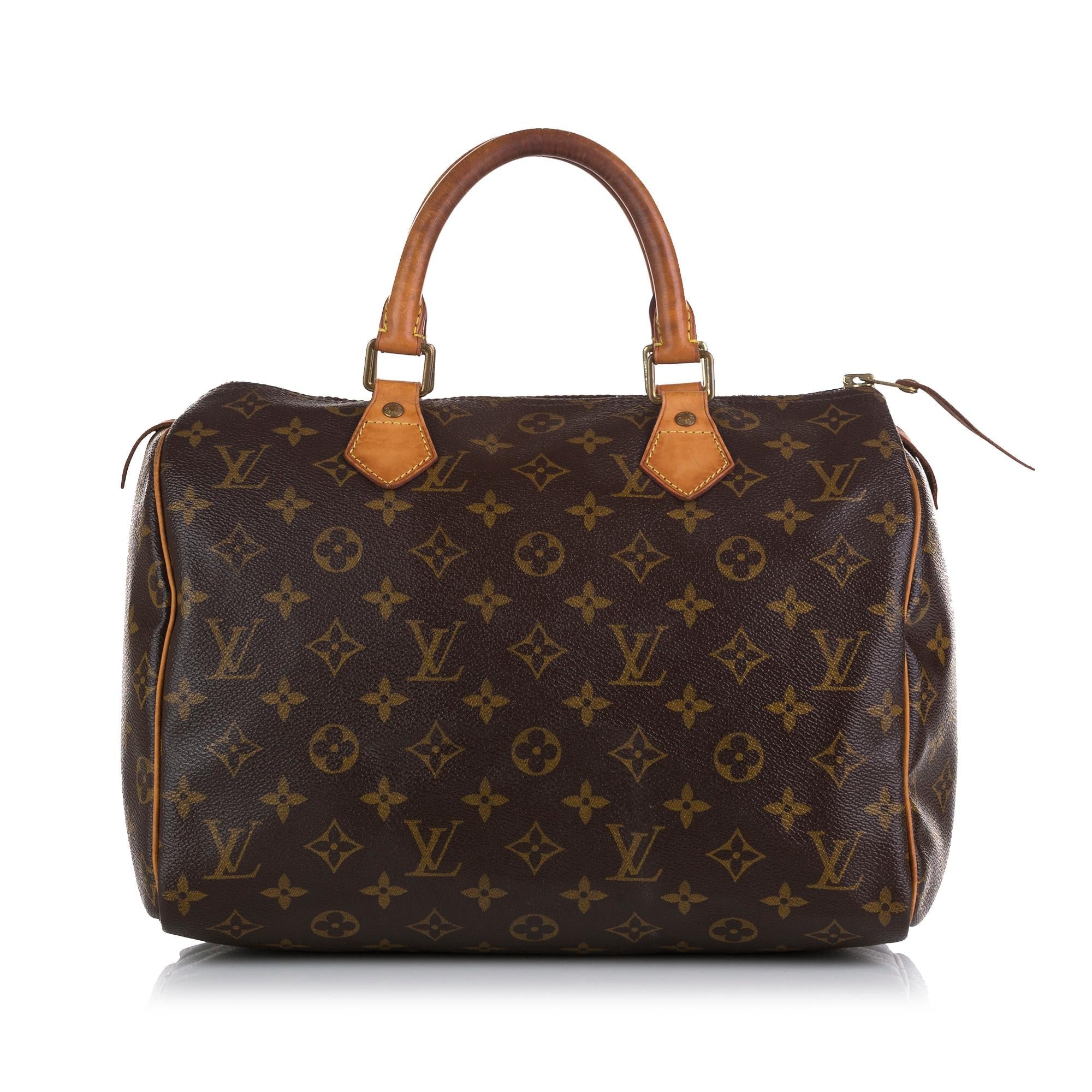 Louis Vuitton Monogram Speedy 30 (SHG-35869)