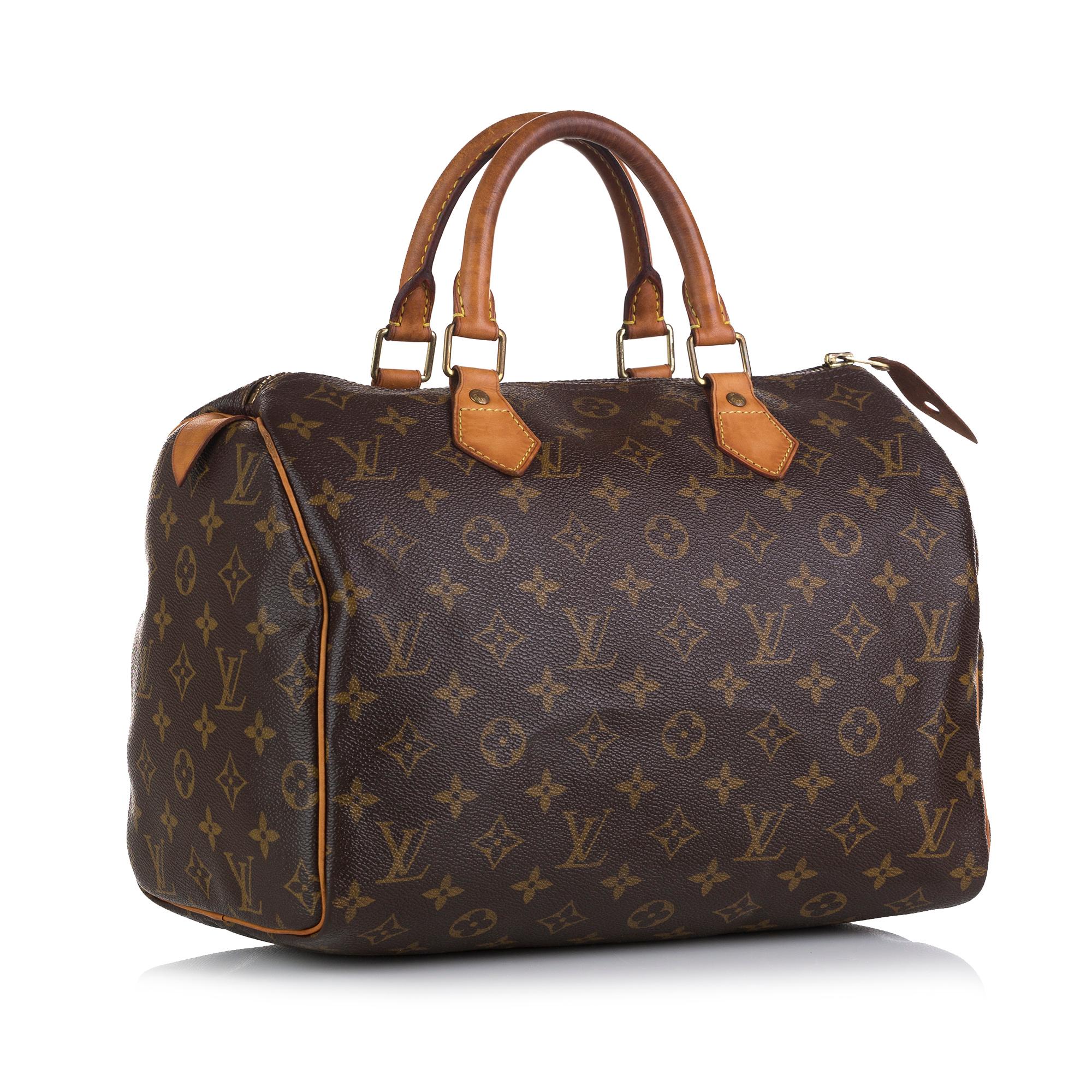 Louis Vuitton Monogram Speedy 30 (SHG-35869)