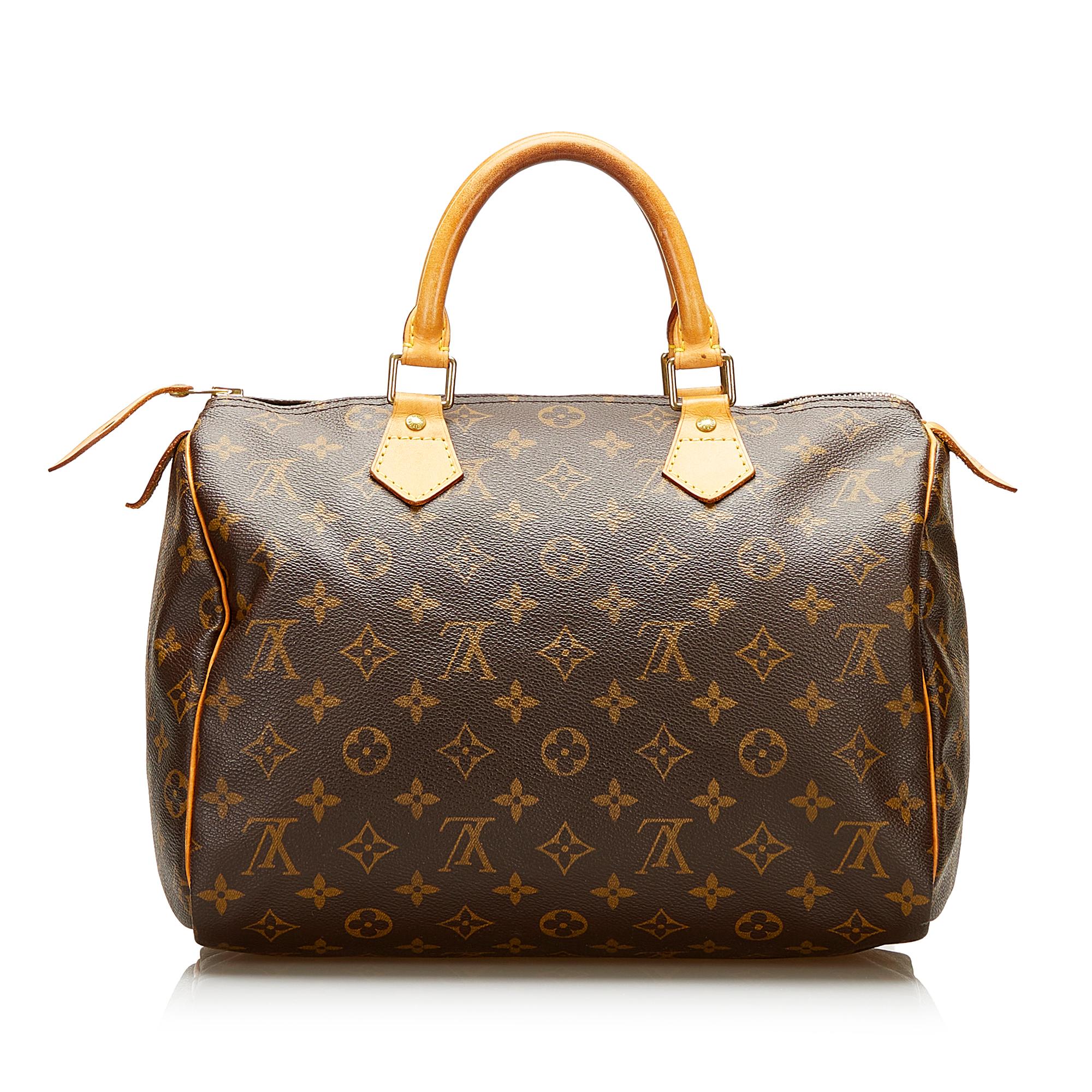 Louis Vuitton Monogram Speedy 30 (SHG-35923)