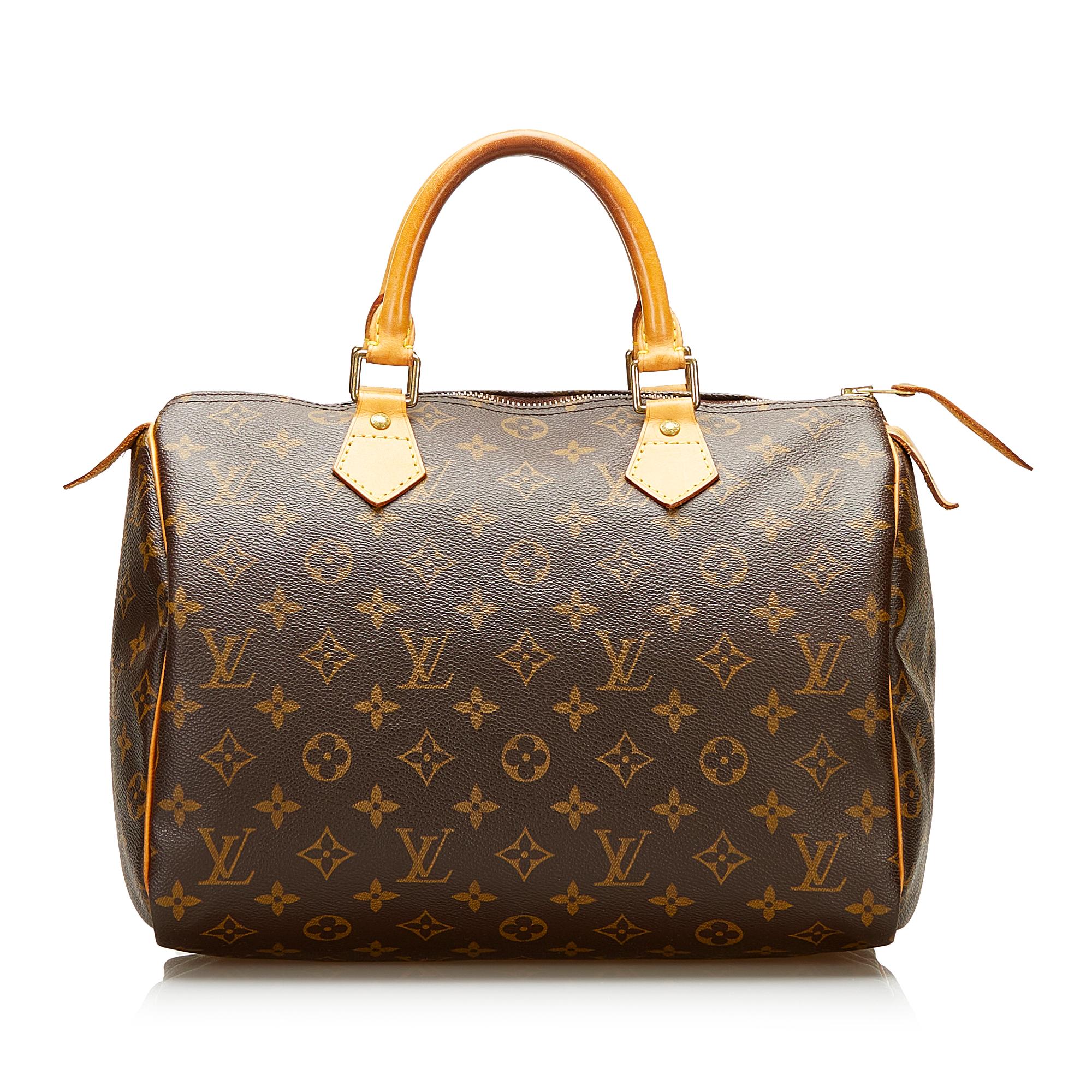 Louis Vuitton Monogram Speedy 30 (SHG-35923)