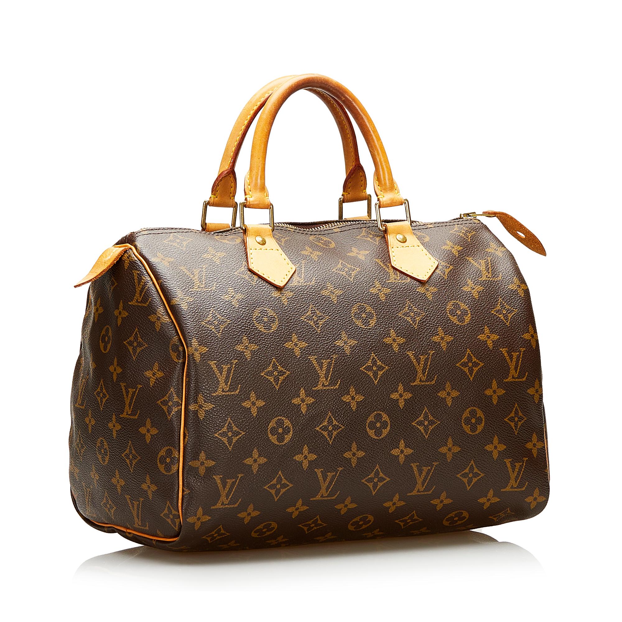 Louis Vuitton Monogram Speedy 30 (SHG-35923)