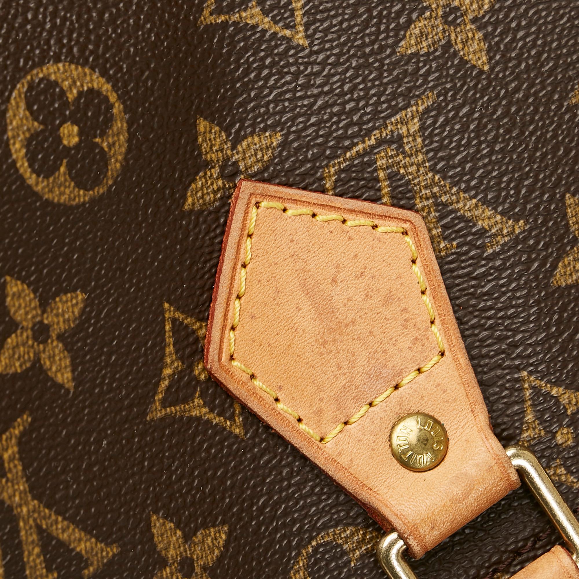 Louis Vuitton Monogram Speedy 30 (SHG-36053)