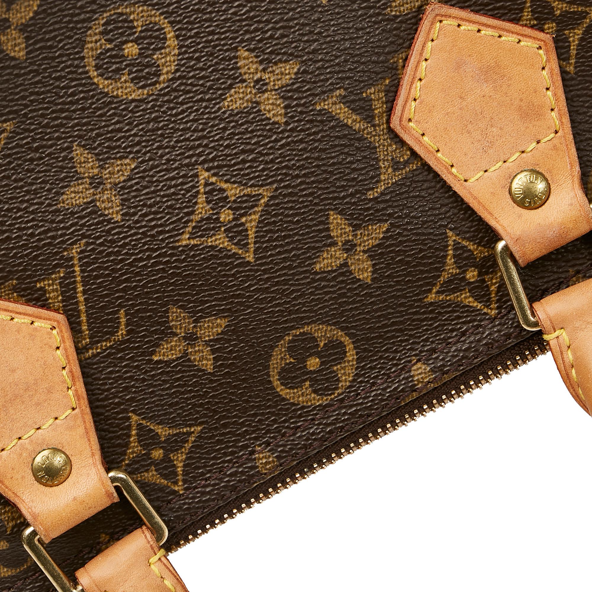 Louis Vuitton Monogram Speedy 30 (SHG-36053)