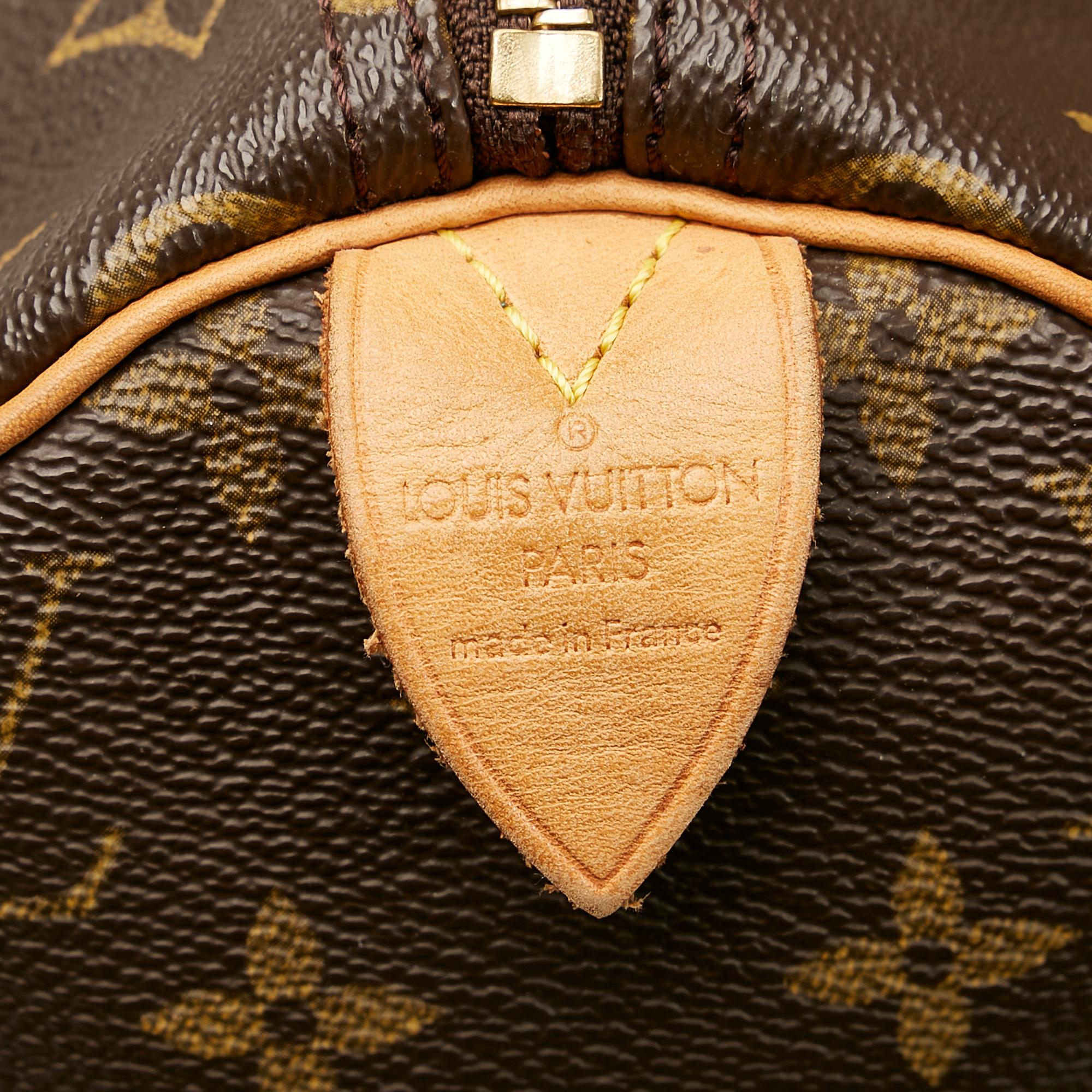 Louis Vuitton Monogram Speedy 30 (SHG-36053)