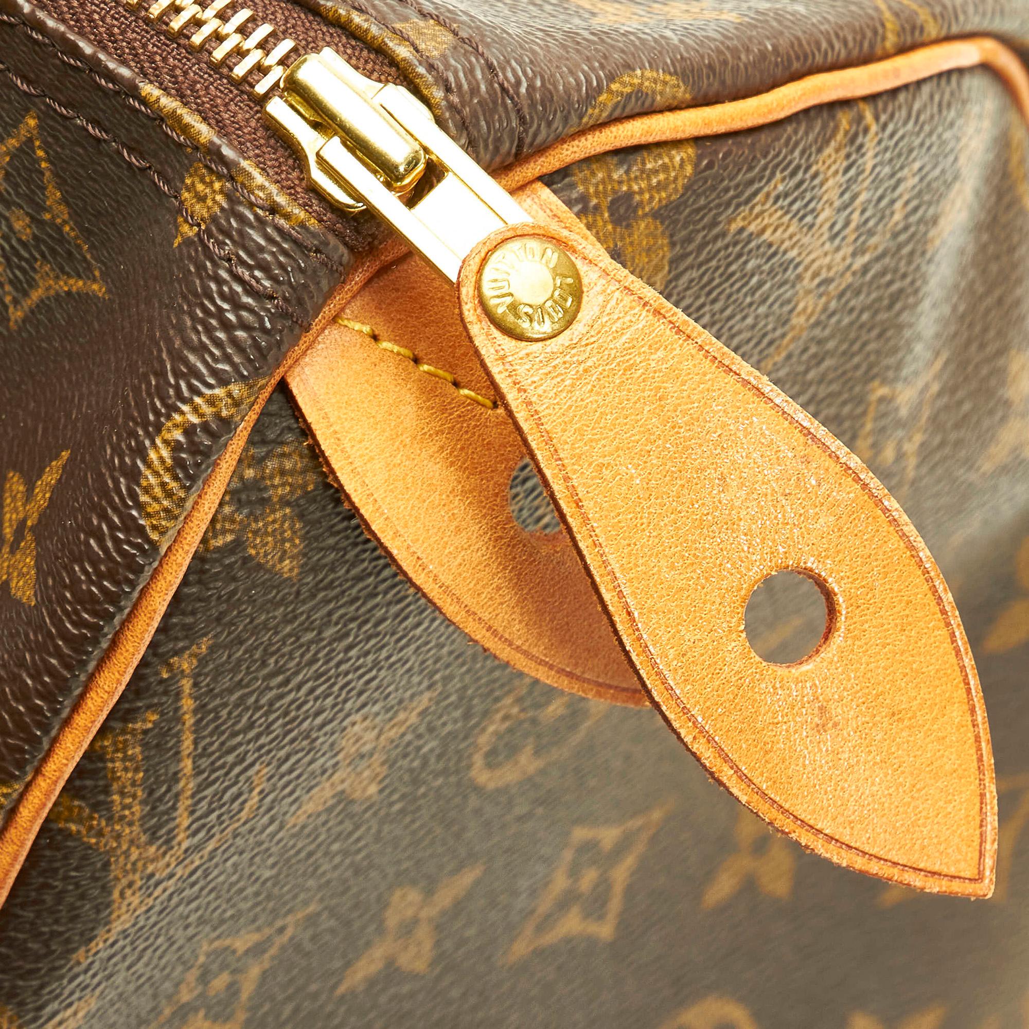 Louis Vuitton Monogram Speedy 30 (SHG-36735)