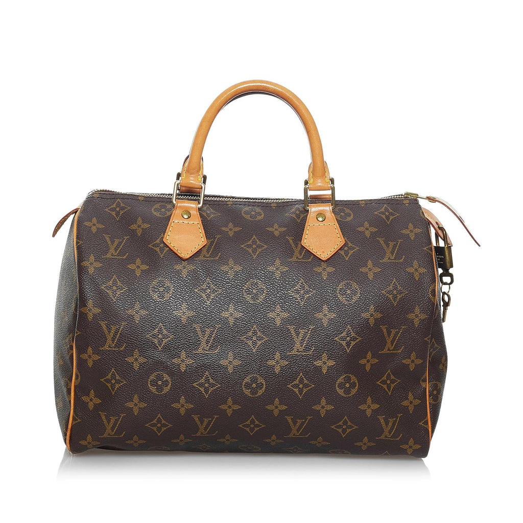 Louis Vuitton Monogram Speedy 30 (SHG-36735)