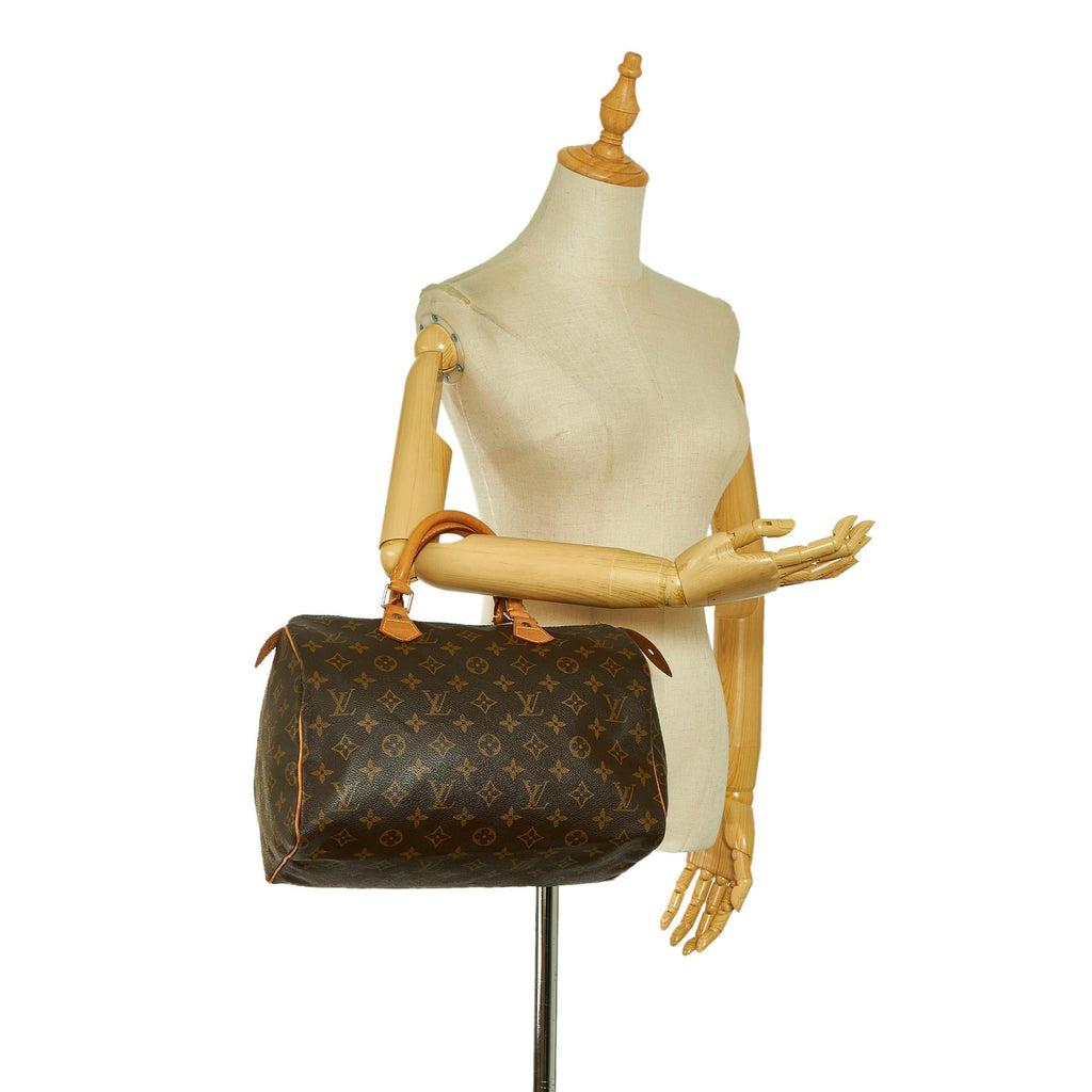 Louis Vuitton Monogram Speedy 30 (SHG-36735)