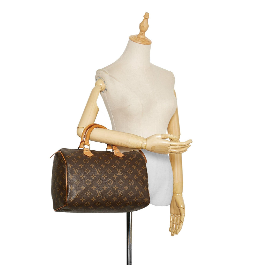 Louis Vuitton Monogram Speedy 30 (SHG-RUJQ3T)
