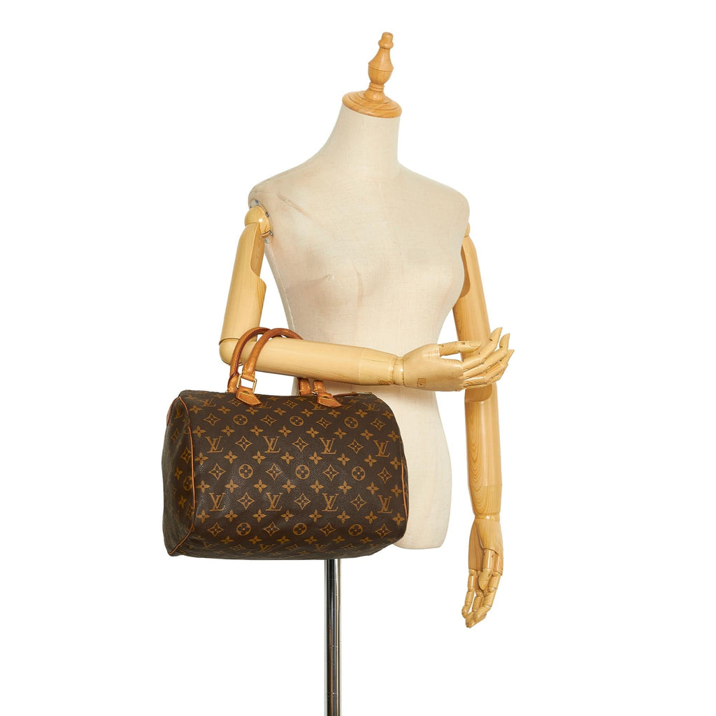 Louis Vuitton Monogram Speedy 30 (SHG-ydIPbs)