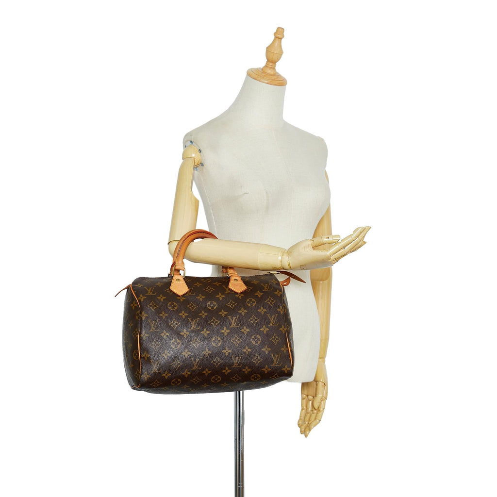 Louis Vuitton Monogram Speedy 30 (SHG-5NAzfX)