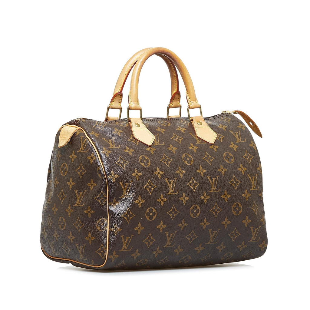 Louis Vuitton Monogram Speedy 30 (SHG-cnMcup)