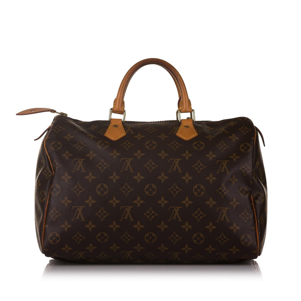 Louis Vuitton Monogram Speedy 35 (SHG-32924)