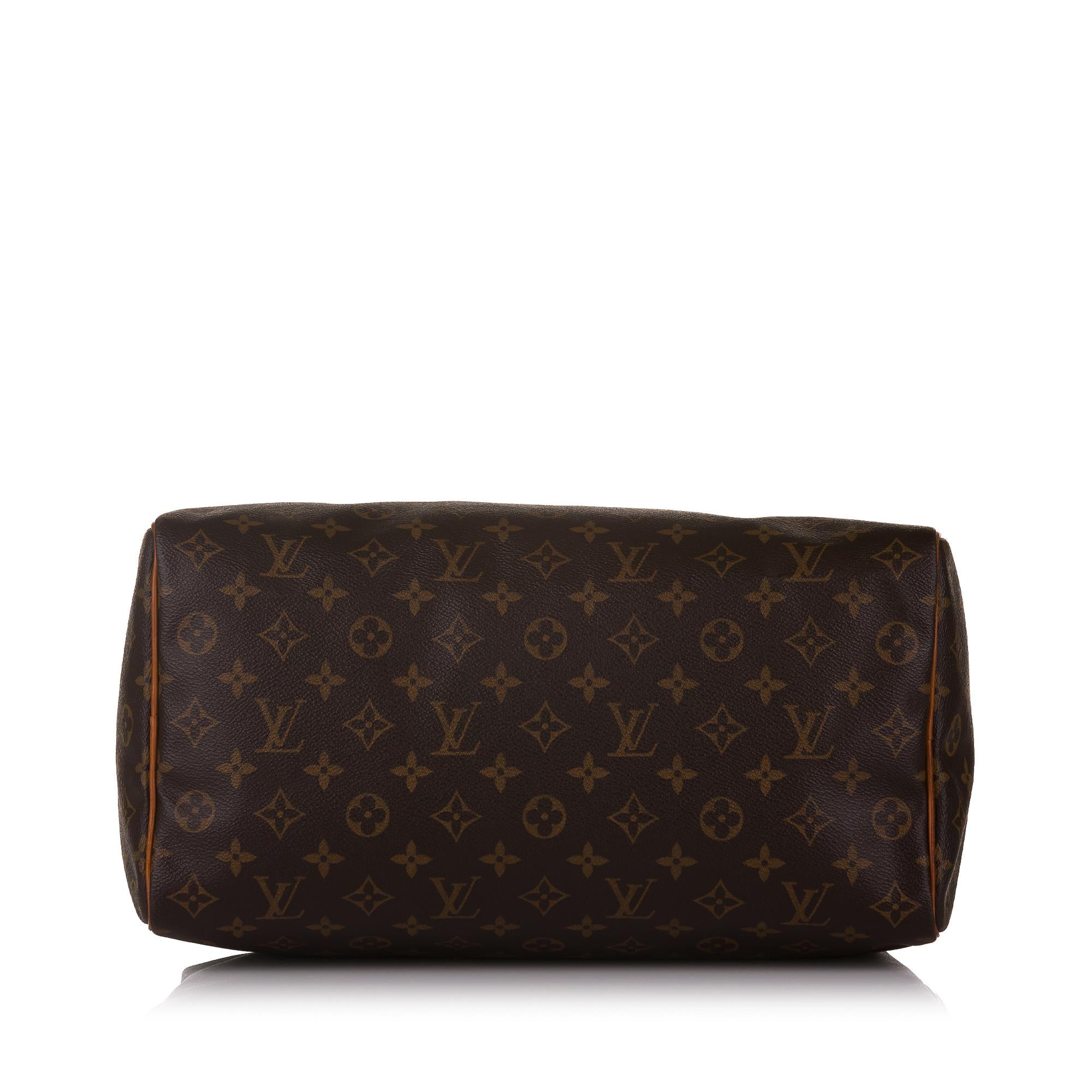 Louis Vuitton Monogram Speedy 35 (SHG-32924)