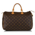Louis Vuitton Monogram Speedy 35 (SHG-34437)