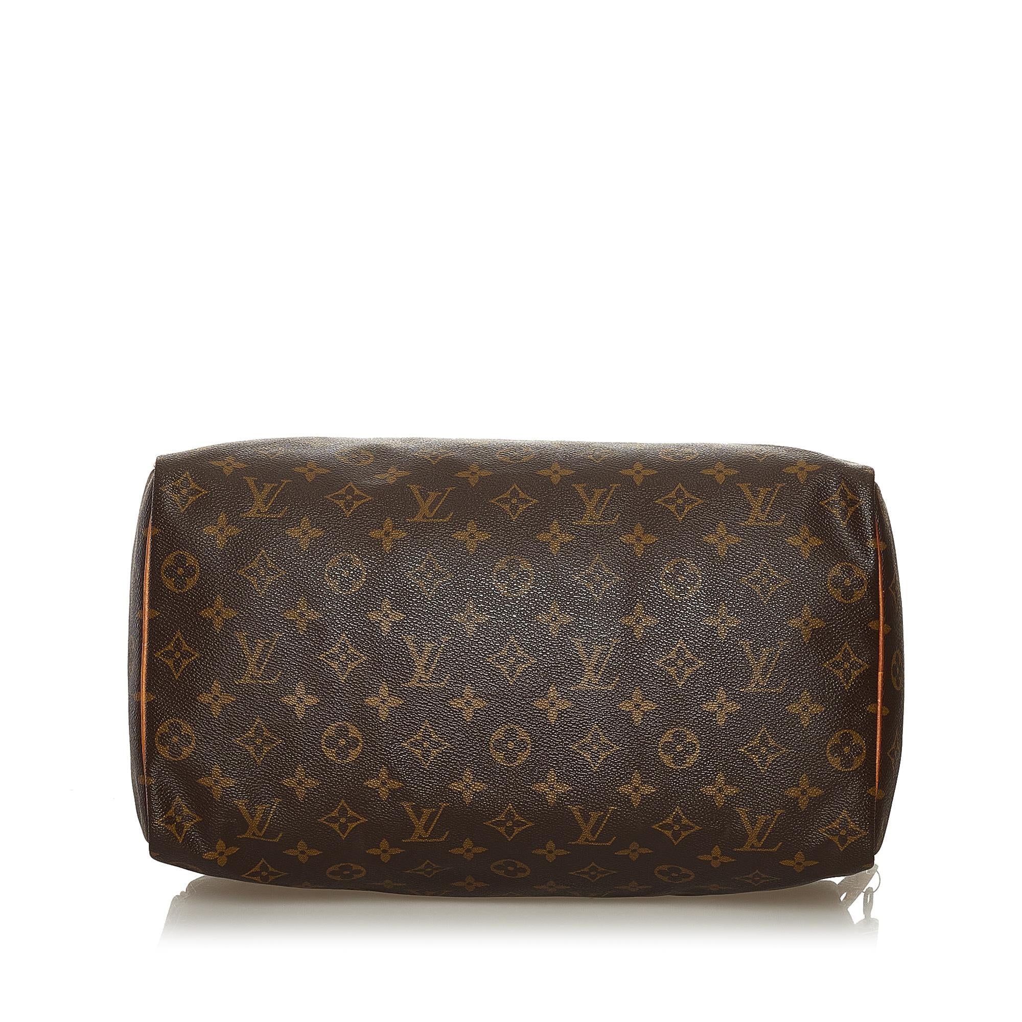 Louis Vuitton Monogram Speedy 35 (SHG-35099)