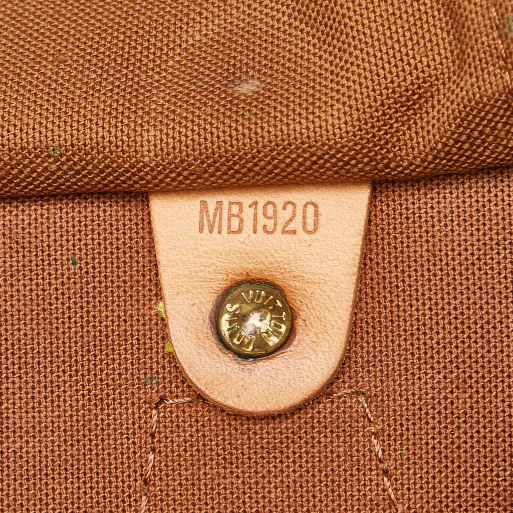 Louis Vuitton Monogram Speedy 35 (SHG-35099)