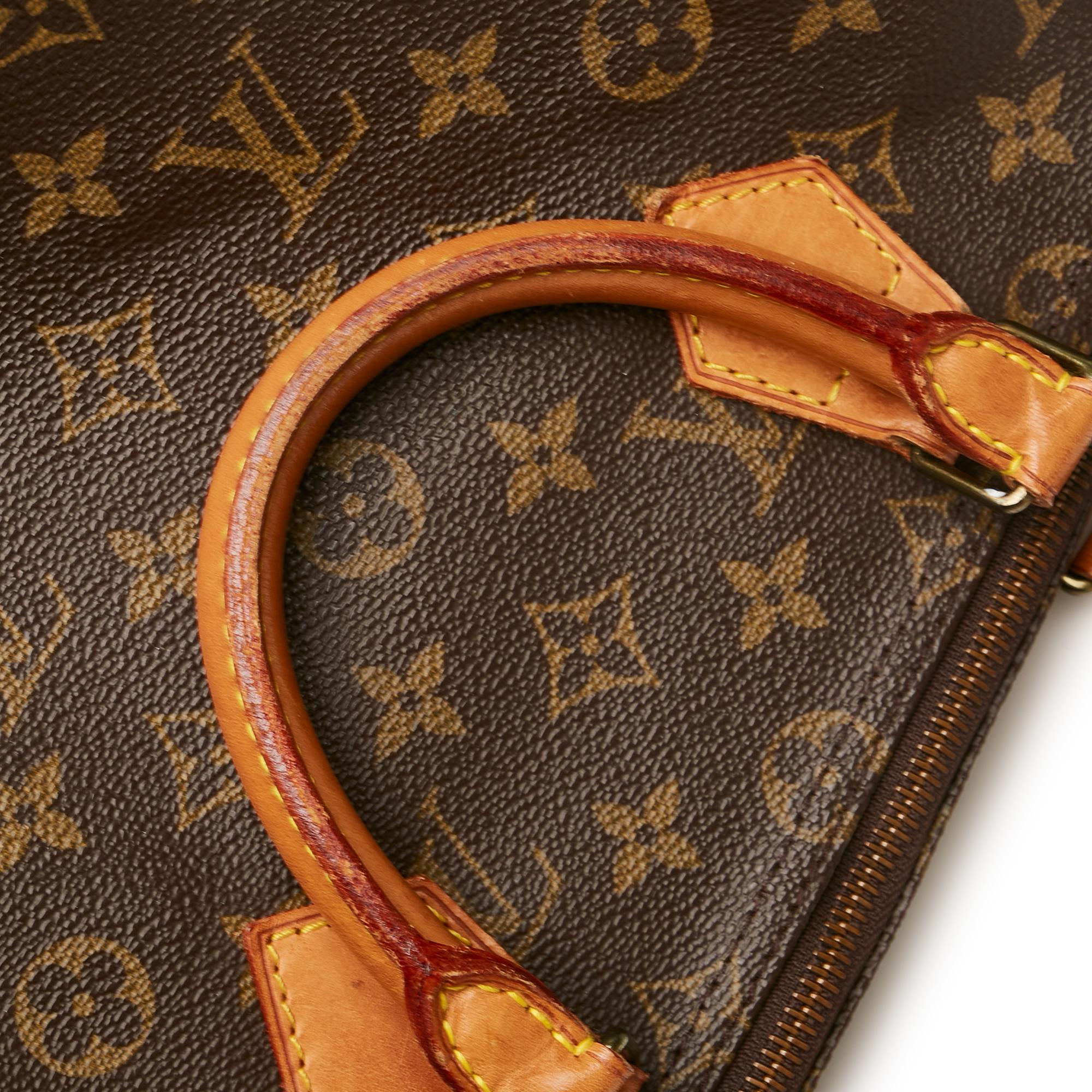 Louis Vuitton Monogram Speedy 35 (SHG-35099)