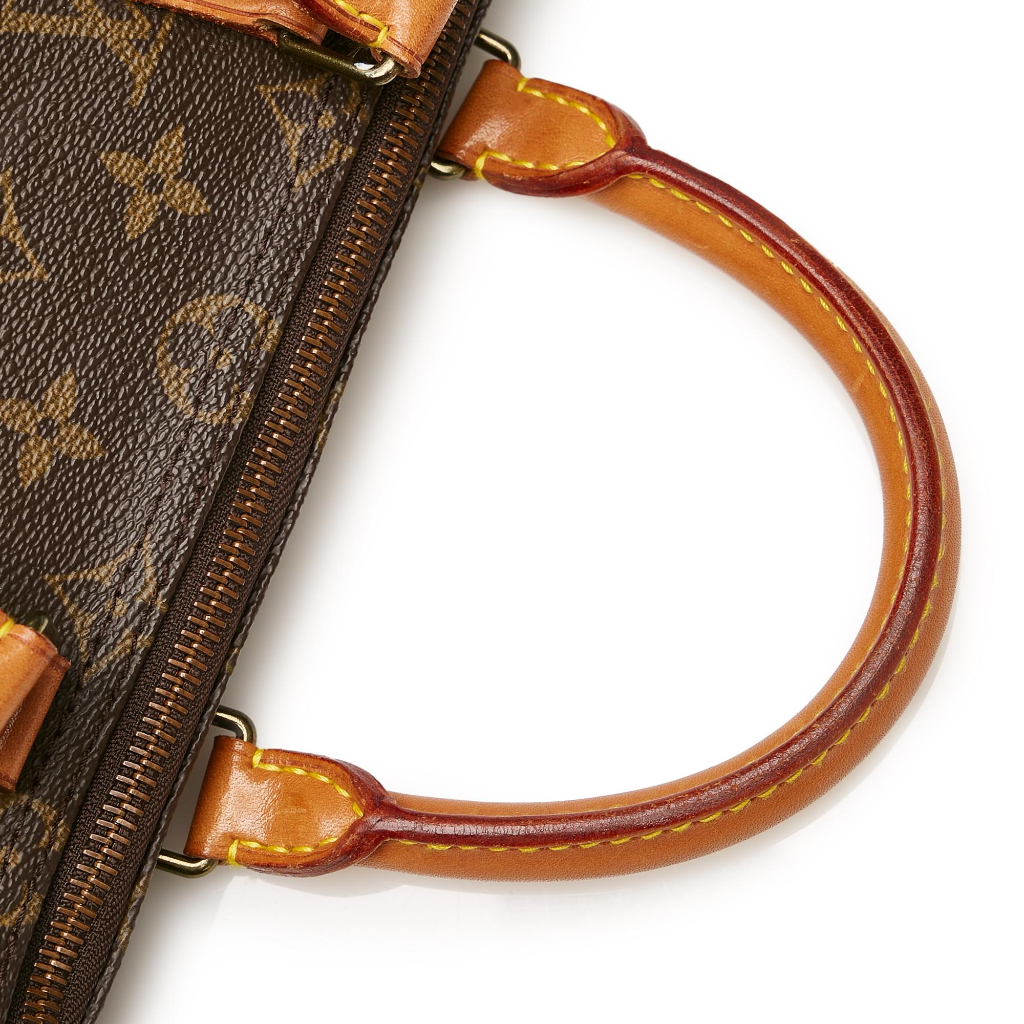 Louis Vuitton Monogram Speedy 35 (SHG-35099)