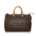 Louis Vuitton Monogram Speedy 35 (SHG-35099)