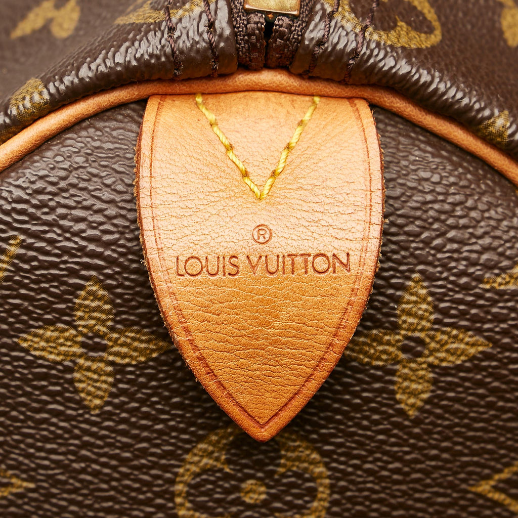 Louis Vuitton Monogram Speedy 35 (SHG-35099)
