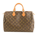 Louis Vuitton Monogram Speedy 35 (SHG-35408)