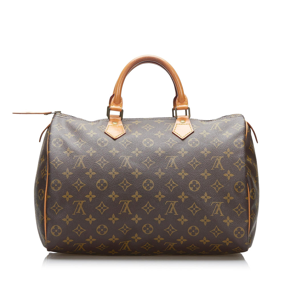 Louis Vuitton Monogram Speedy 35 (SHG-4qbByt)